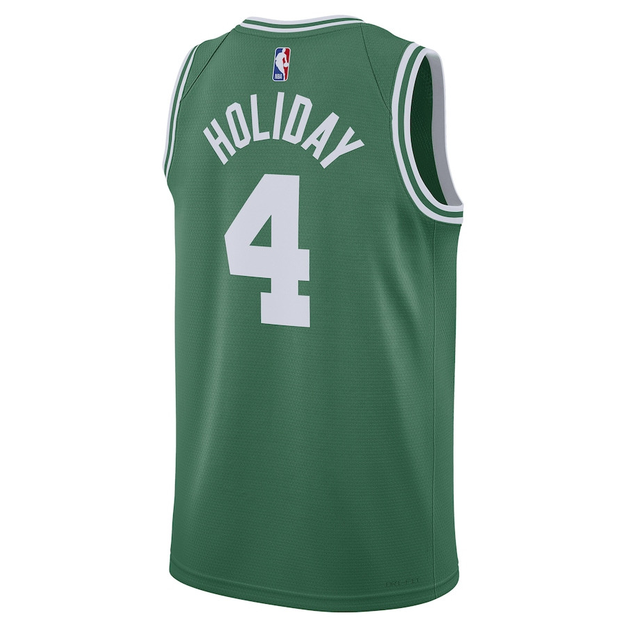 Jrue Holiday 4 Boston Celtics Unisex Swingman Icon Edition Kelly Green NBA Jersey Unisex