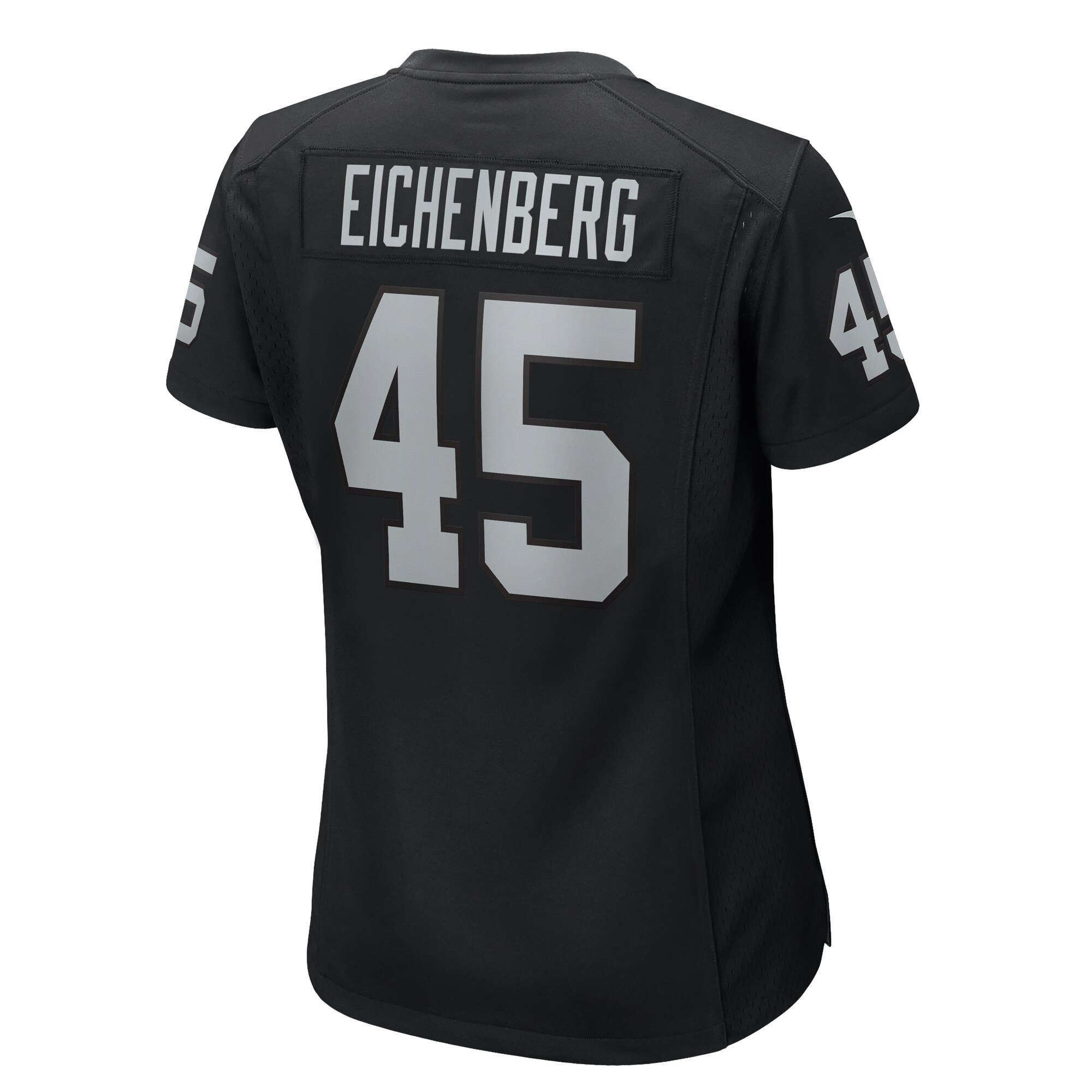 Las Vegas Raiders Tommy Eichenberg Black Game NFL Jersey Women's