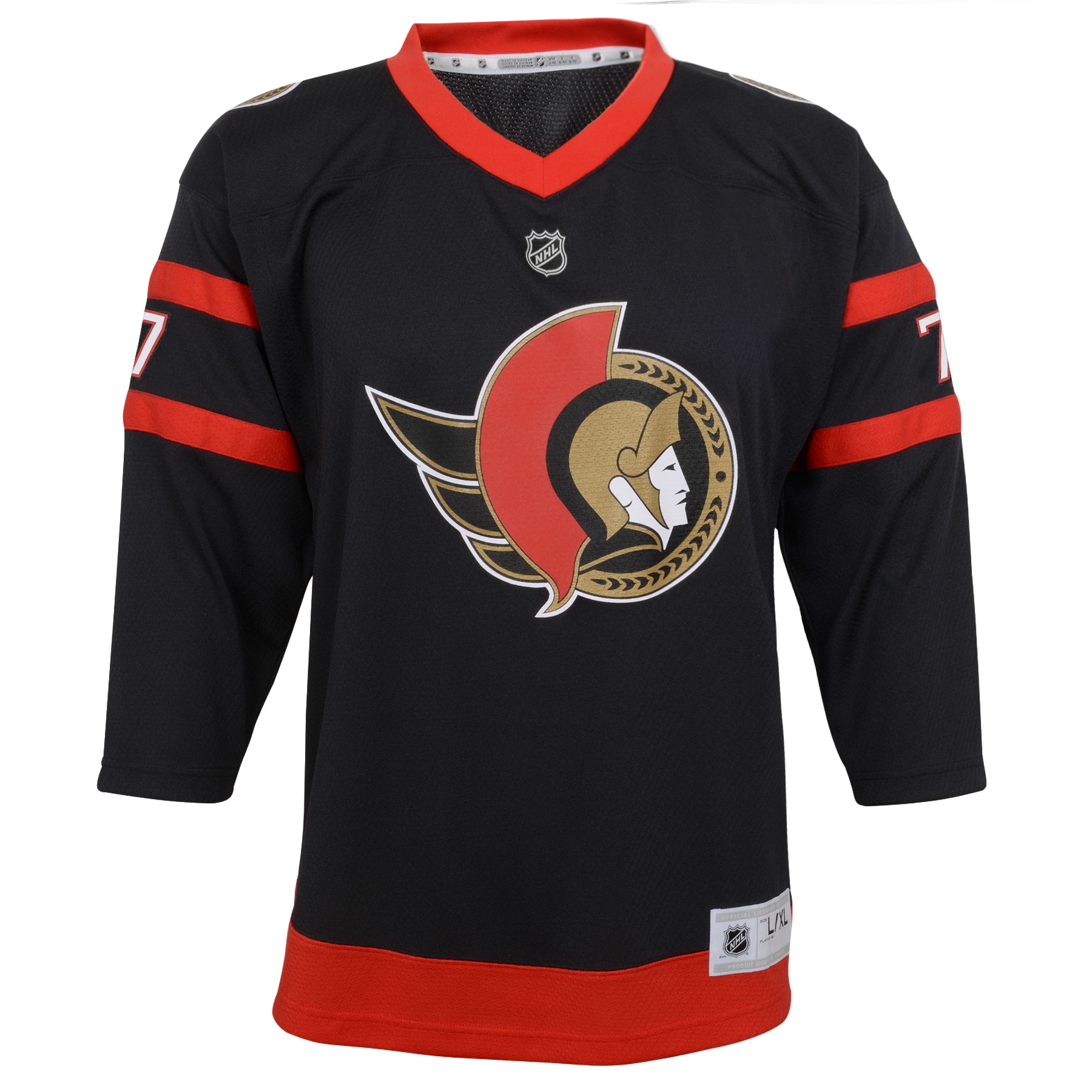 Ottawa Senators Brady Tkachuk Black 2020/21 Home Player NHL Jersey Youth