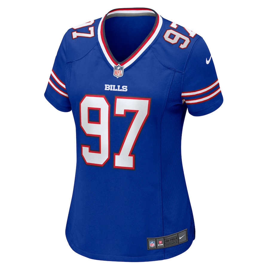 Rondell Bothroyd 97 Buffalo Bills Game Royal NFL Jersey Women's