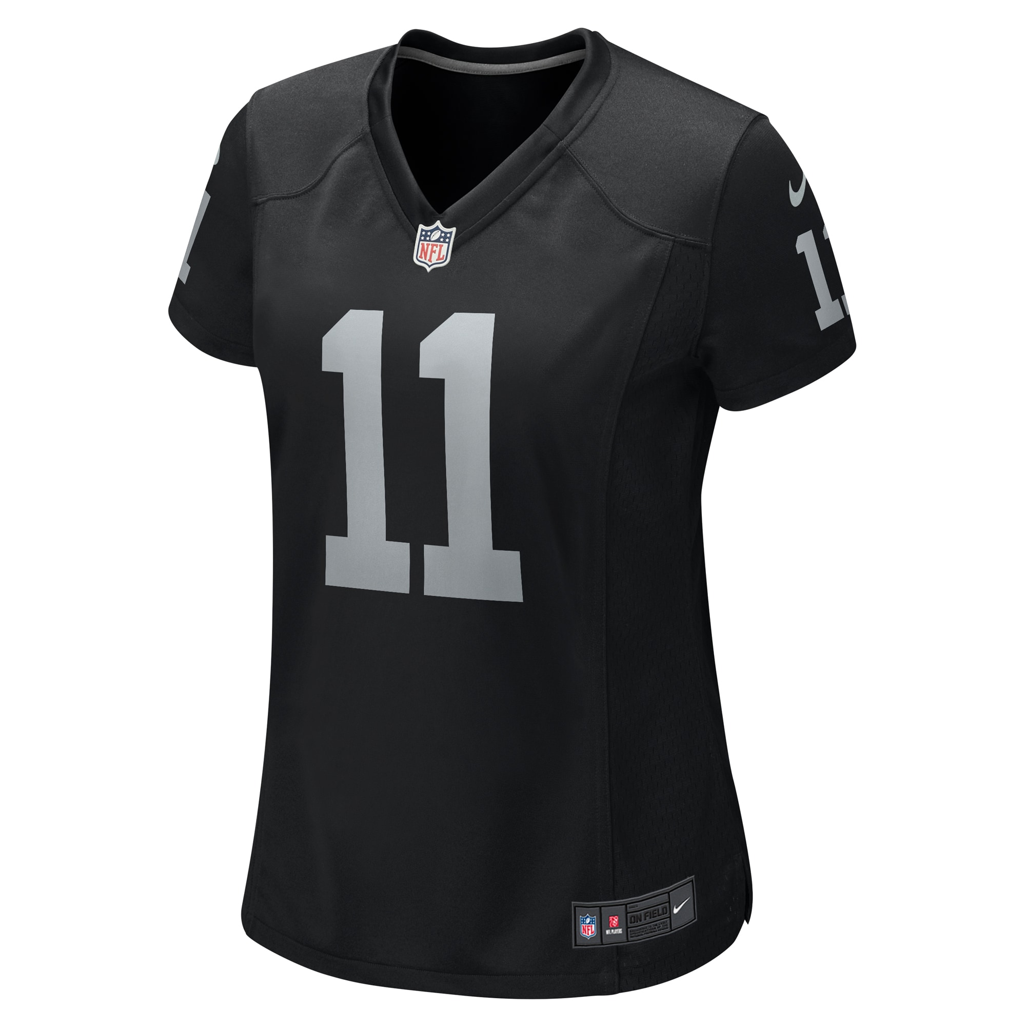 Las Vegas Raiders Tre Tucker Black Team Game NFL Jersey Women's