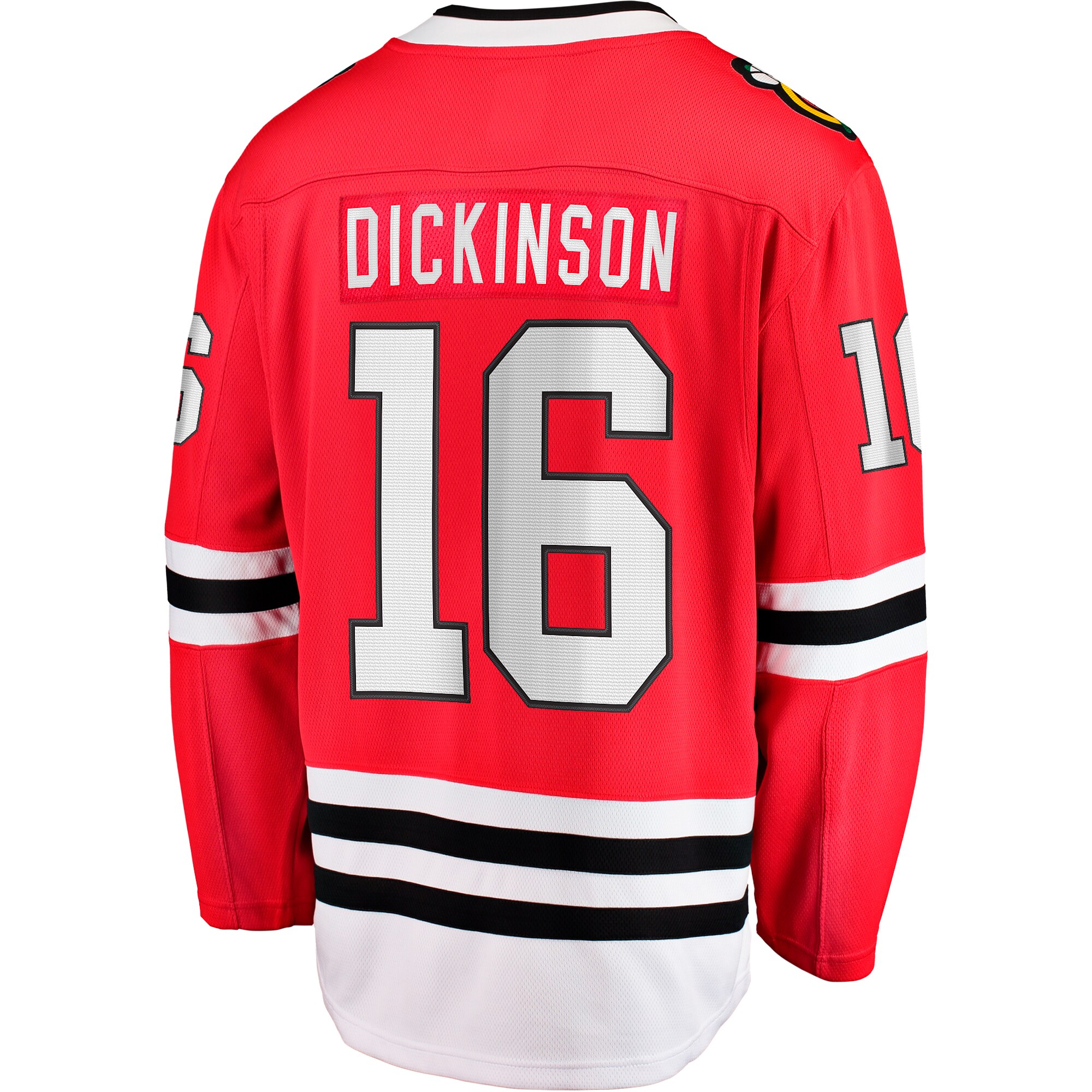 Chicago Blackhawks Jason Dickinson Red Home Breakaway NHL Jersey Men's