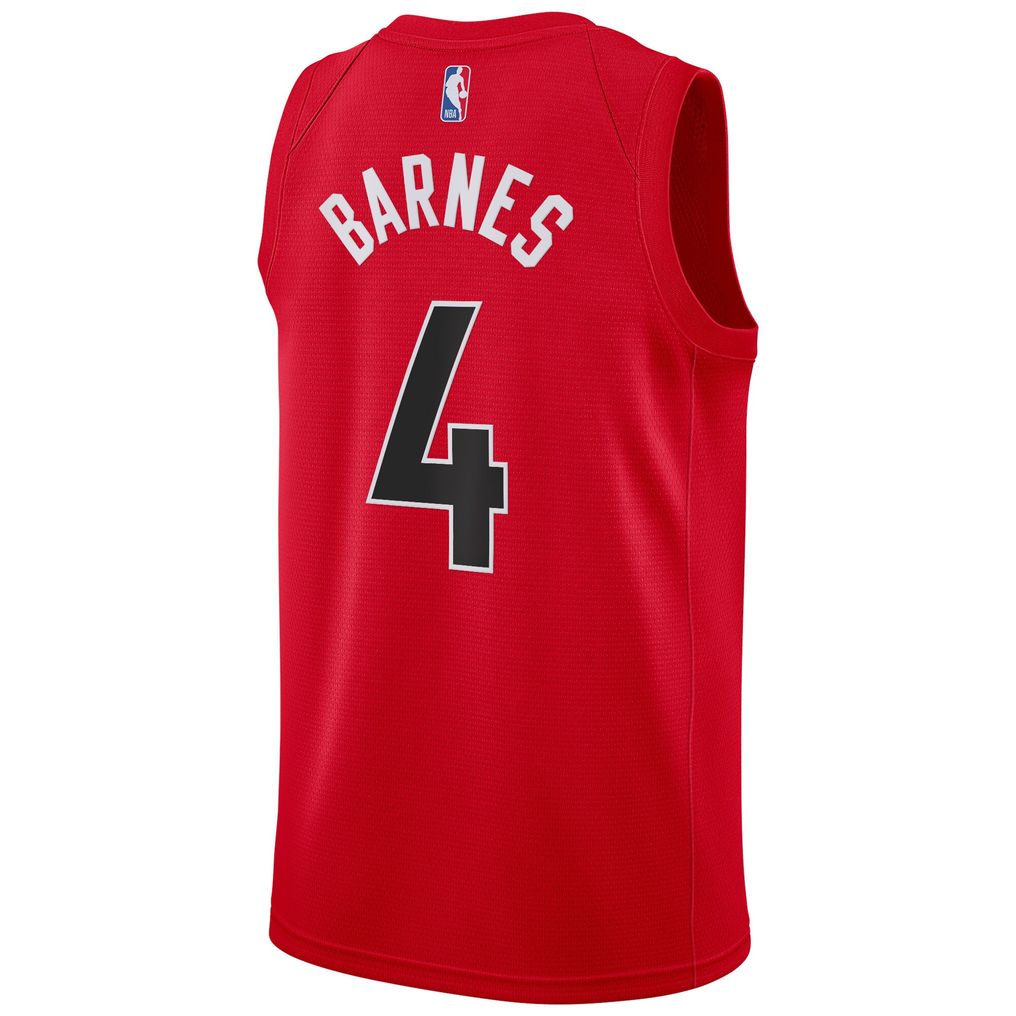 Toronto Raptors Swingman Red Scottie Barne Icon Edition NBA Jersey Youth