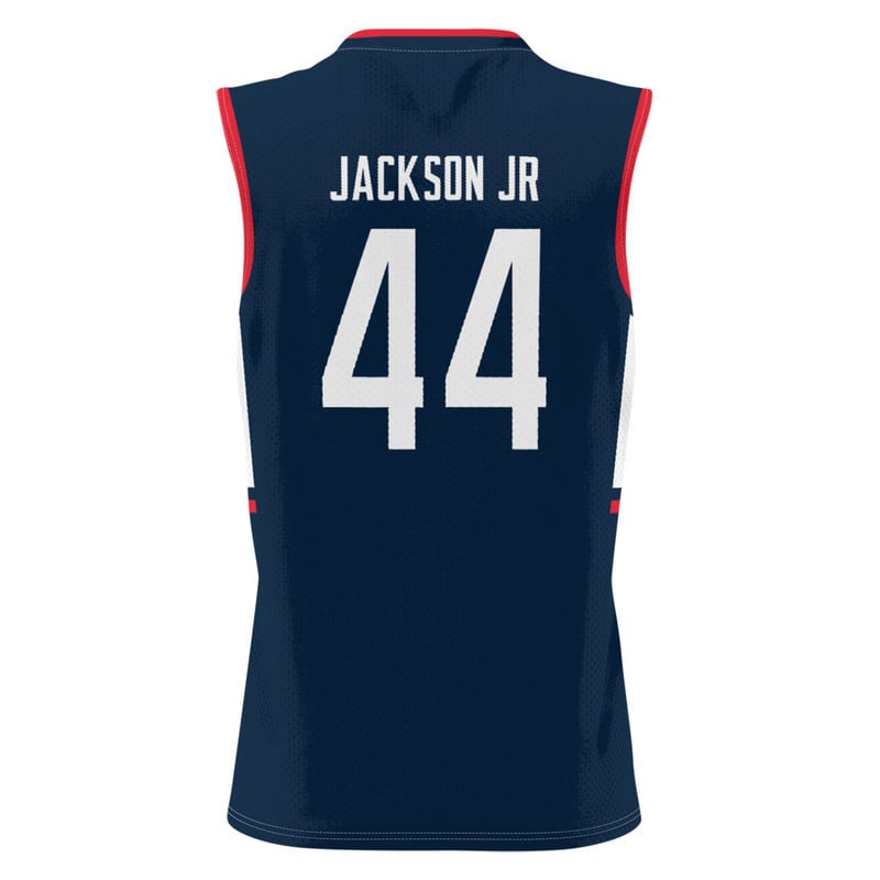 Andre Jackson Jr #44 UConn Huskies Navy NCAA Jersey Men's