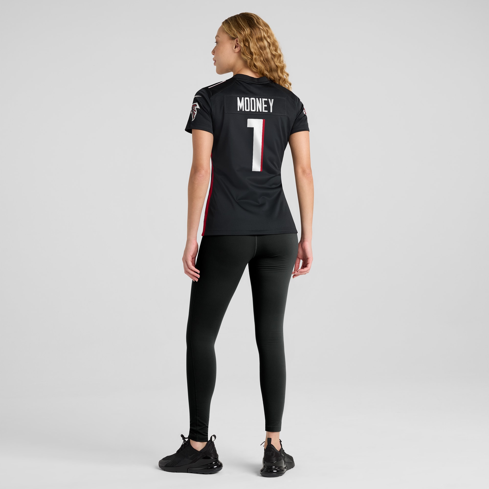 Atlanta Falcons Darnell Mooney Black Game NFL Jersey Women's