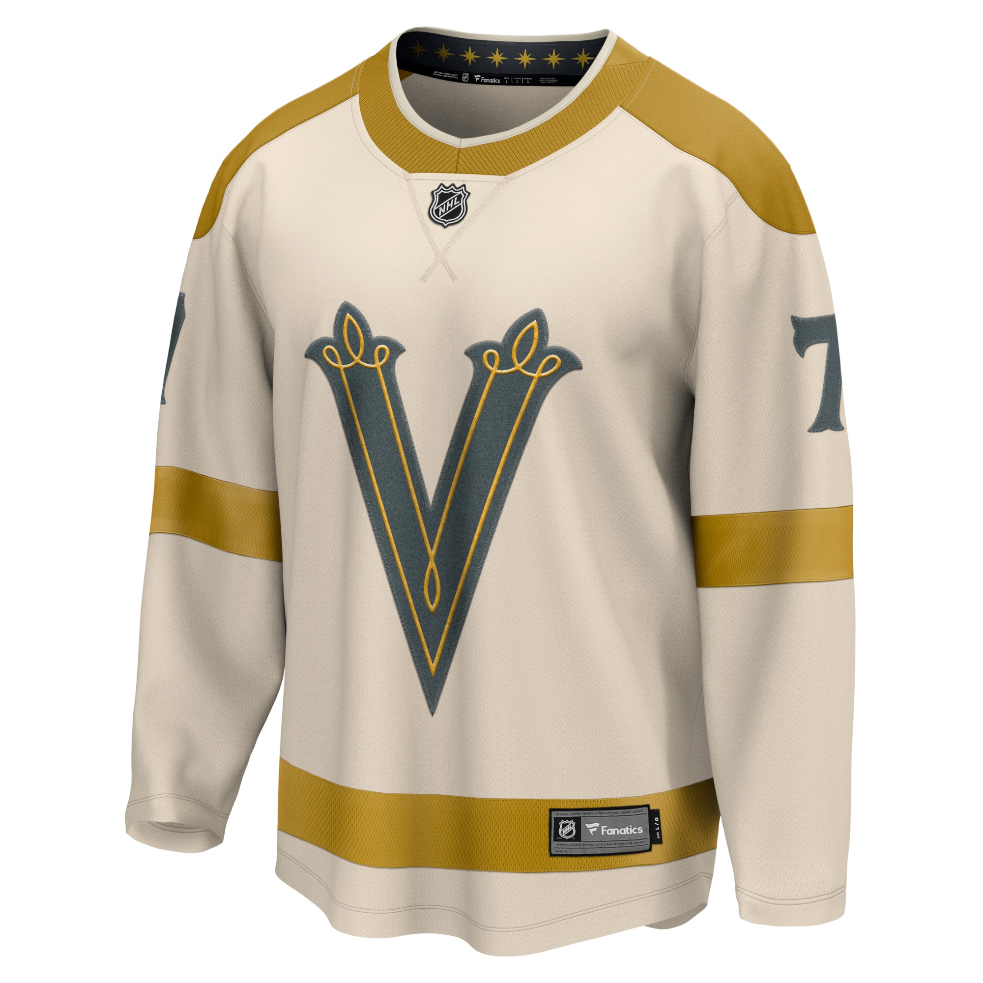 Vegas Golden Knights Alex Pietrangelo Cream 2024 Winter Classic Breakaway Player NHL Jersey Men's