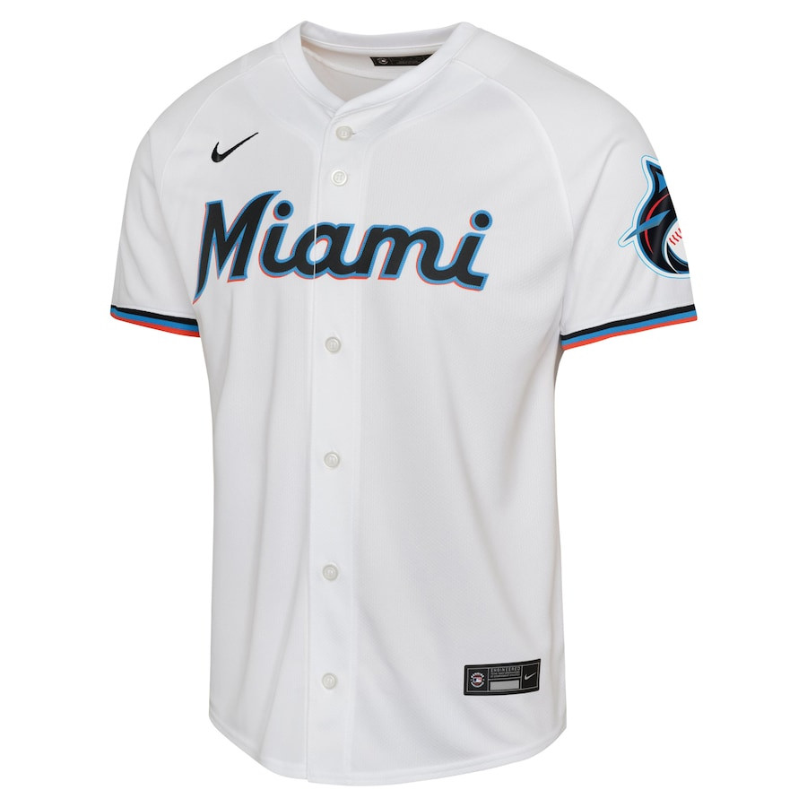 Jazz Chisholm 2 Miami Marlins Home Limited Player White MLB Jersey Youth