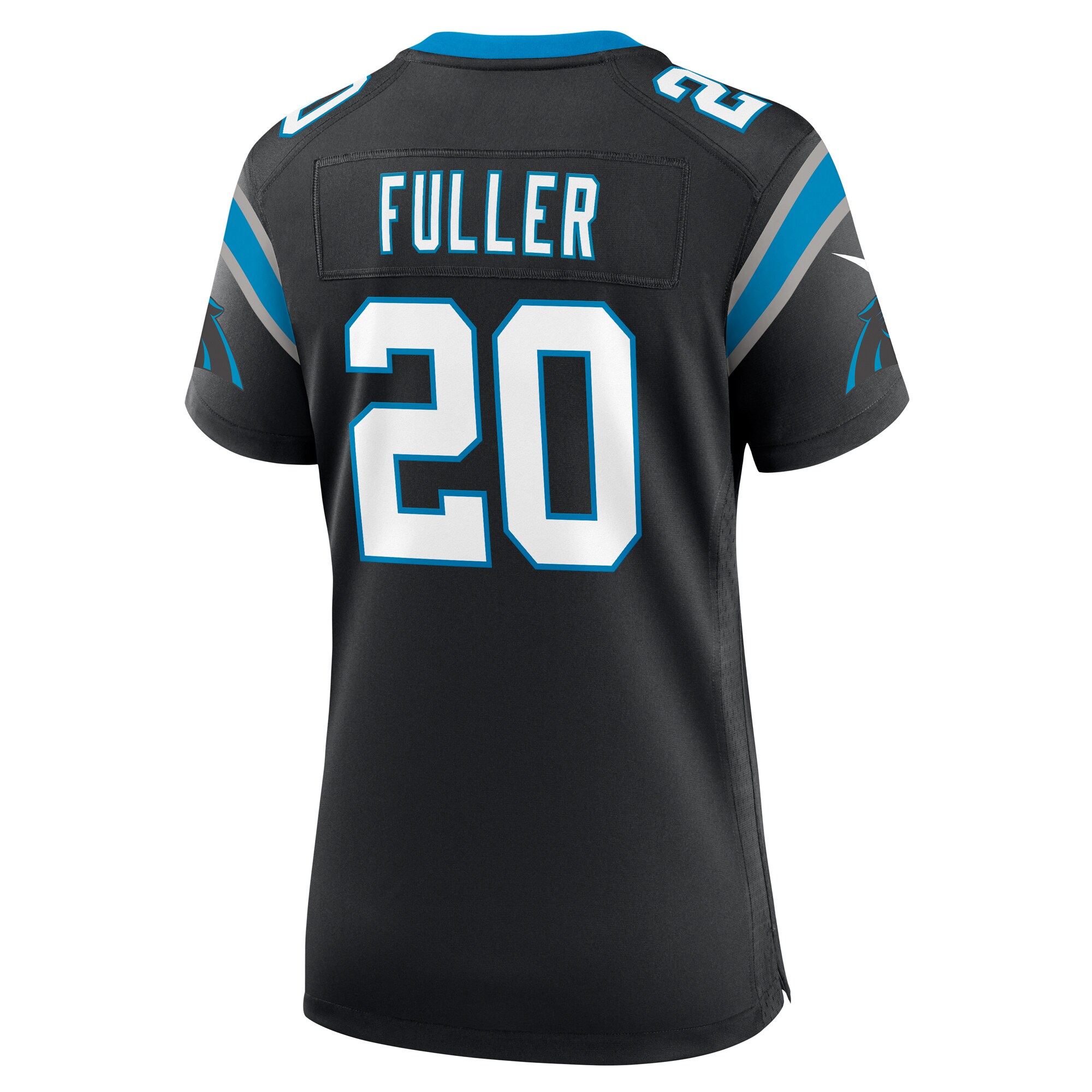 Carolina Panthers Fuller Black Game NFL Jersey Women's