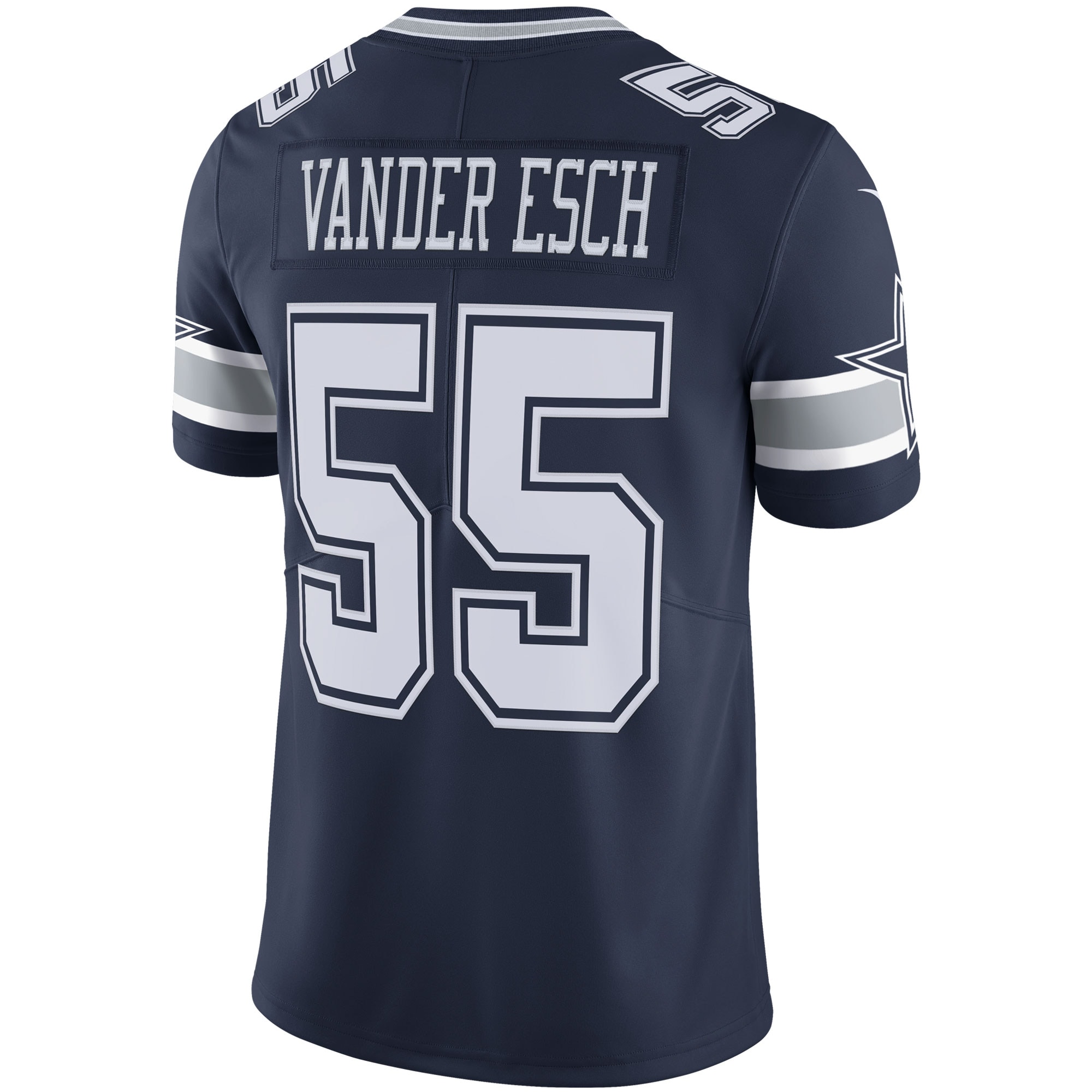 Dallas Cowboys Leighton Vander Esch Navy Vapor Limited Player NFL Jersey Men's