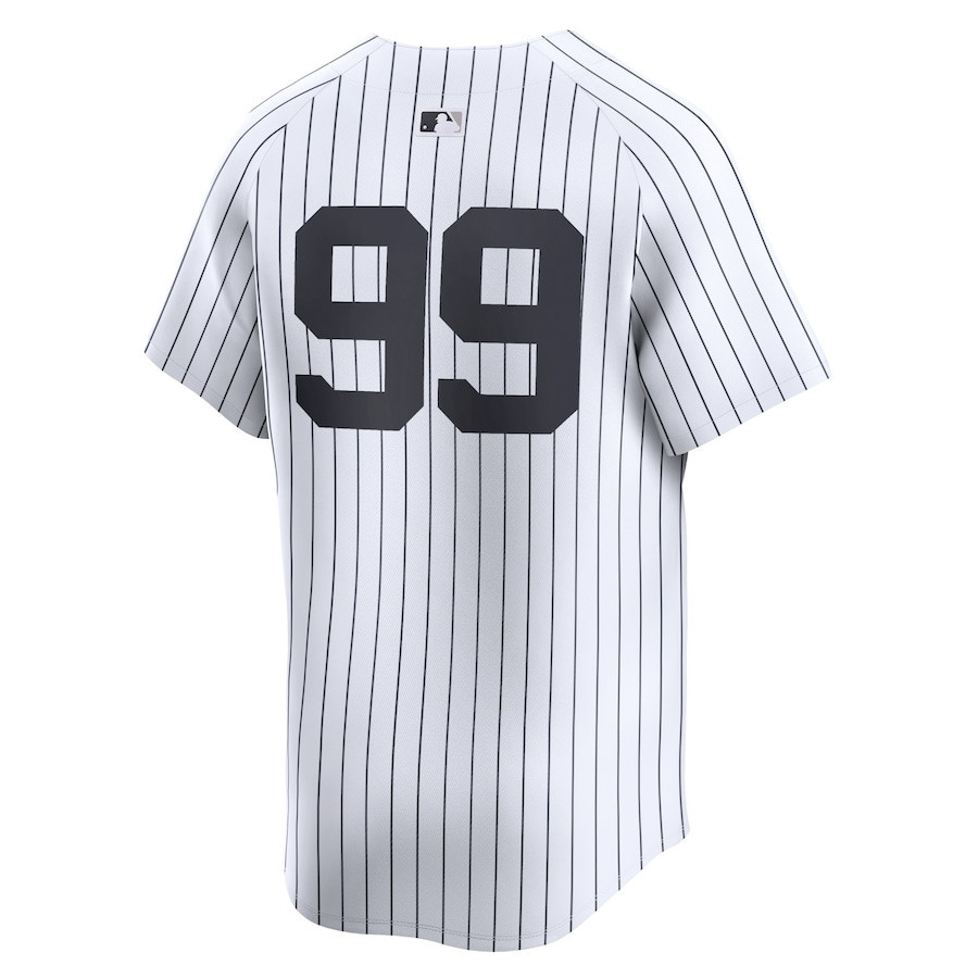 Aaron Judge 99 New York Yankees Home Limited White MLB Jersey Men's