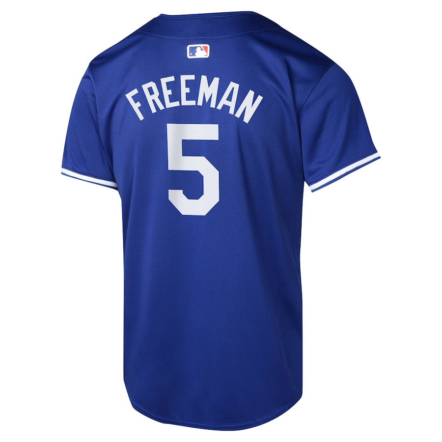 Freddie Freeman 5 Los Angeles Dodgers Alternate Limited Royal MLB Jersey Youth