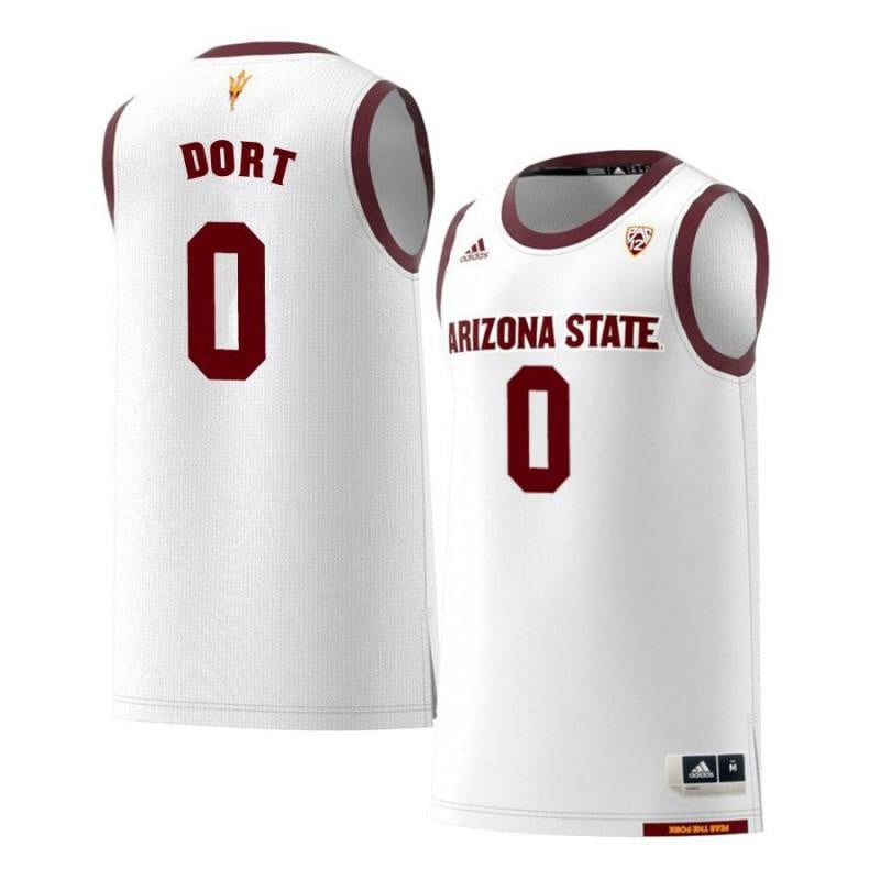 0 Luguentz Dor White Retro Arizona State Sun Devils NCAA Jersey Men's