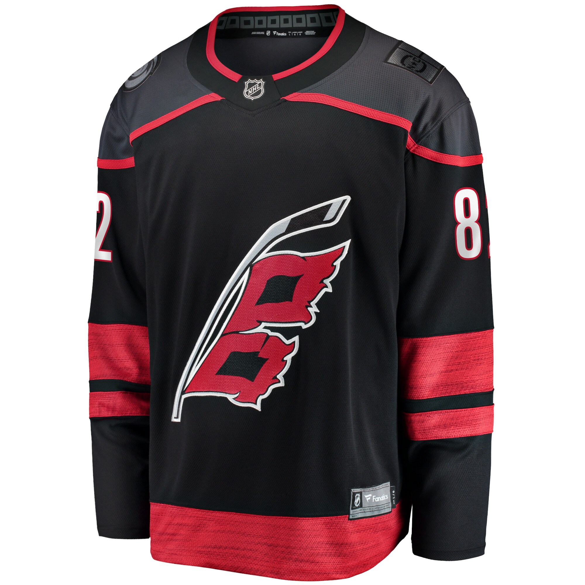 Carolina Hurricanes Jesperi Kotkaniemi Black Home Breakaway Player NHL Jersey Men's