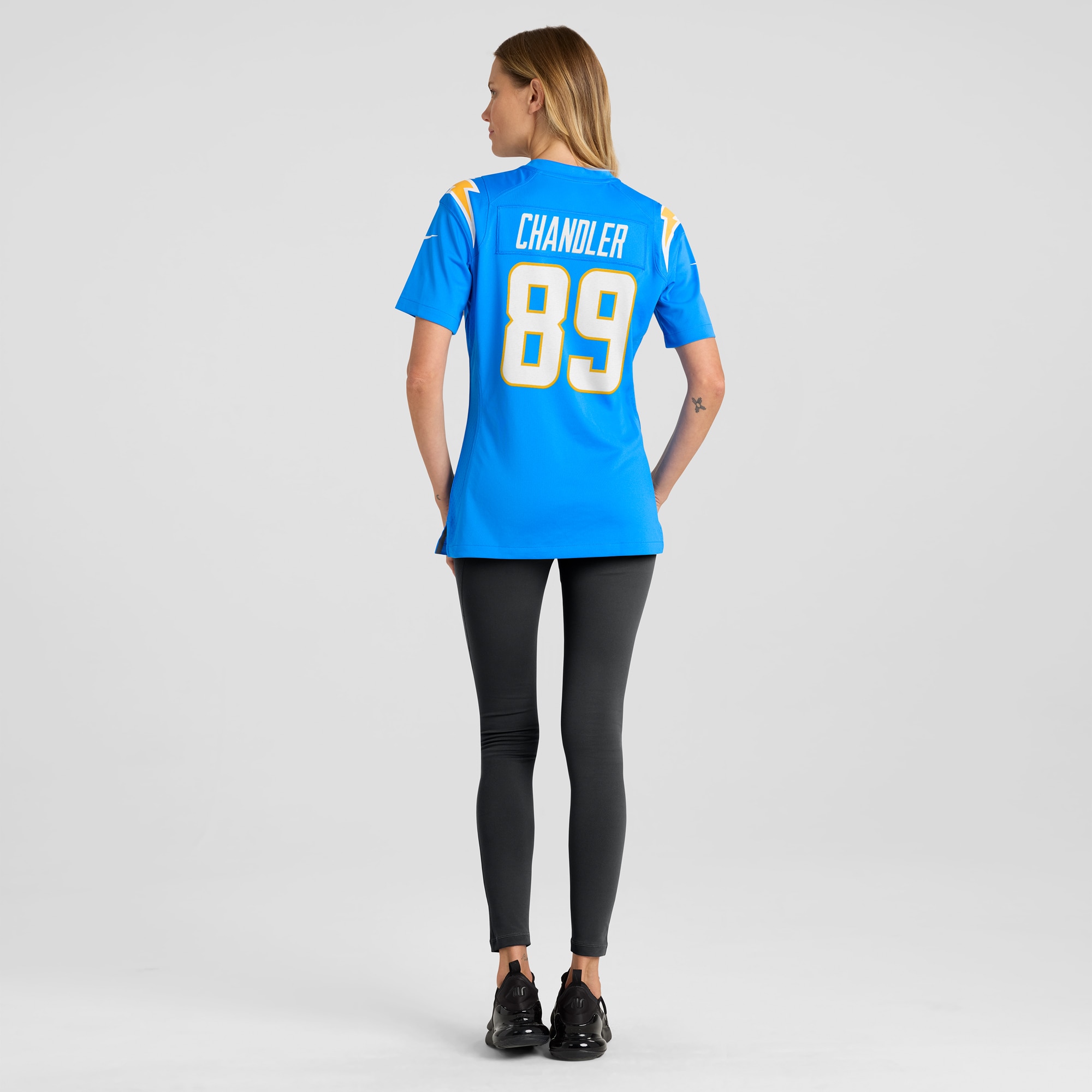 Los Angeles Chargers Wes Chandler Powder Blue Retired Player NFL Jersey Women's