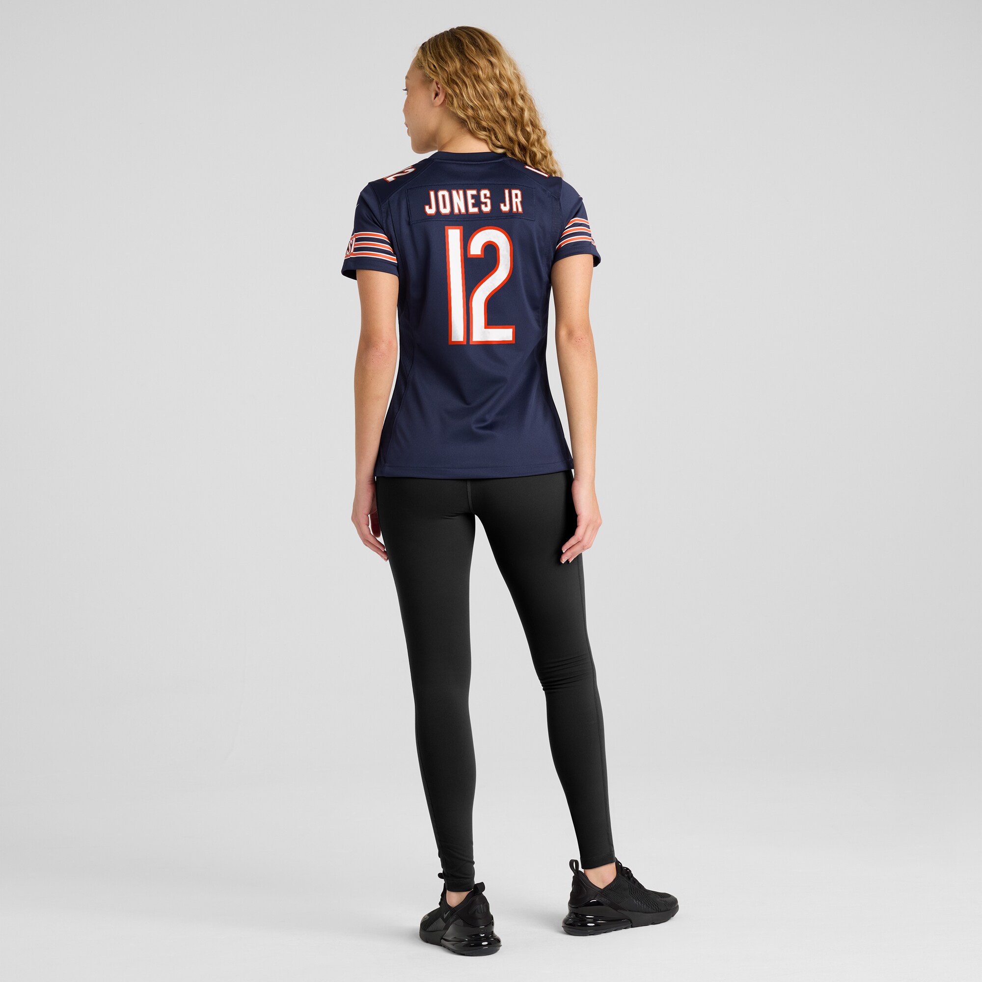 Chicago Bears Velus Jones Jr. Navy Game Player NFL Jersey Women's