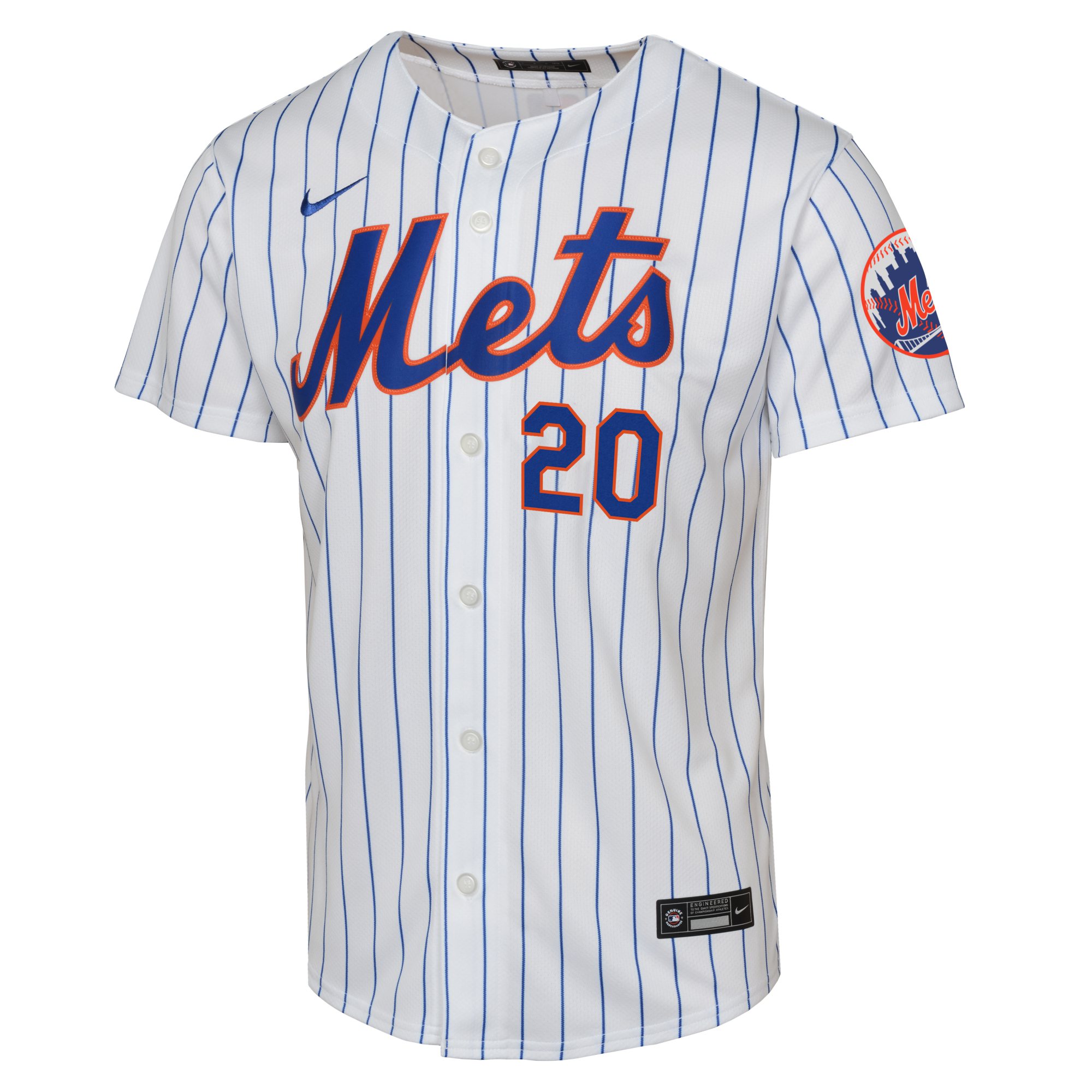 New York Mets Pete Alonso White Limited Player MLB Jersey Youth