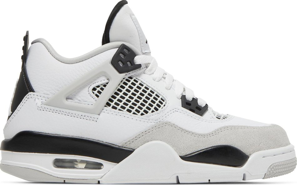 Air Jordan 4 Retro GS Military Black 408452-111