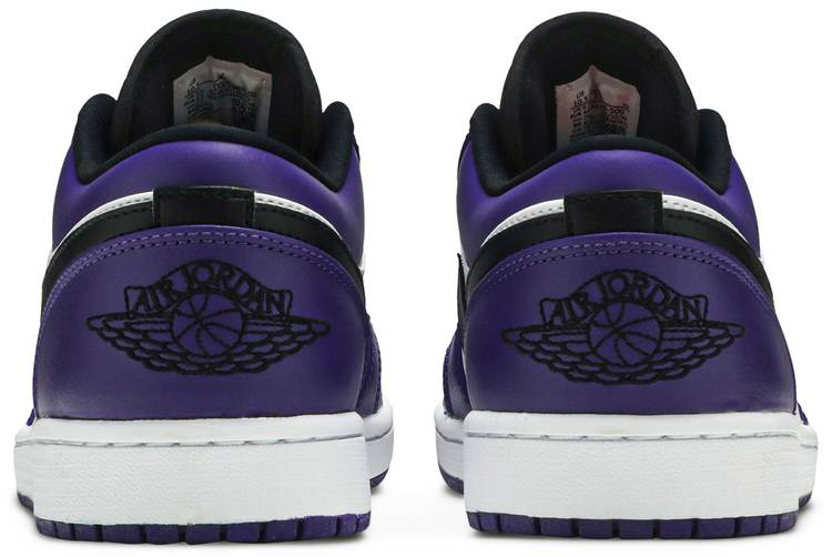 Air Jordan 1 Low Court Purple 553558-500