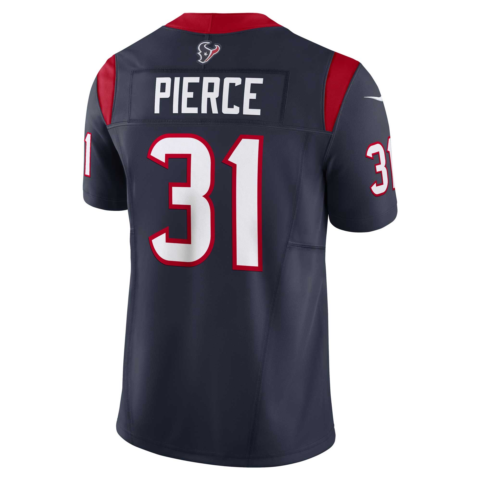 Houston Texans Dameon Pierce Navy Vapor F.U.S.E. Limited NFL Jersey Men's