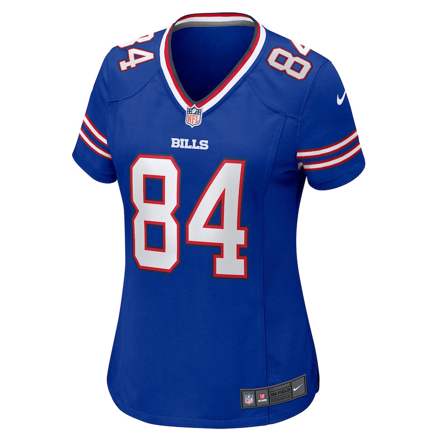 Zach Davidson 84 Buffalo Bills Game Royal NFL Jersey Women's