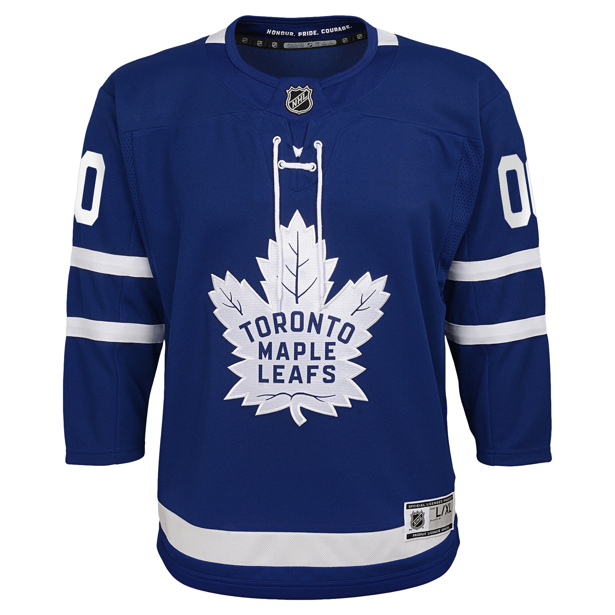 Toronto Maple Leafs Blue Home Premier Custom NHL Jersey Youth