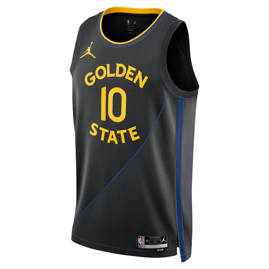 Jimmy Butler 10 Golden State Warriors Unisex Swingman Statement Edition Black NBA Jersey Unisex
