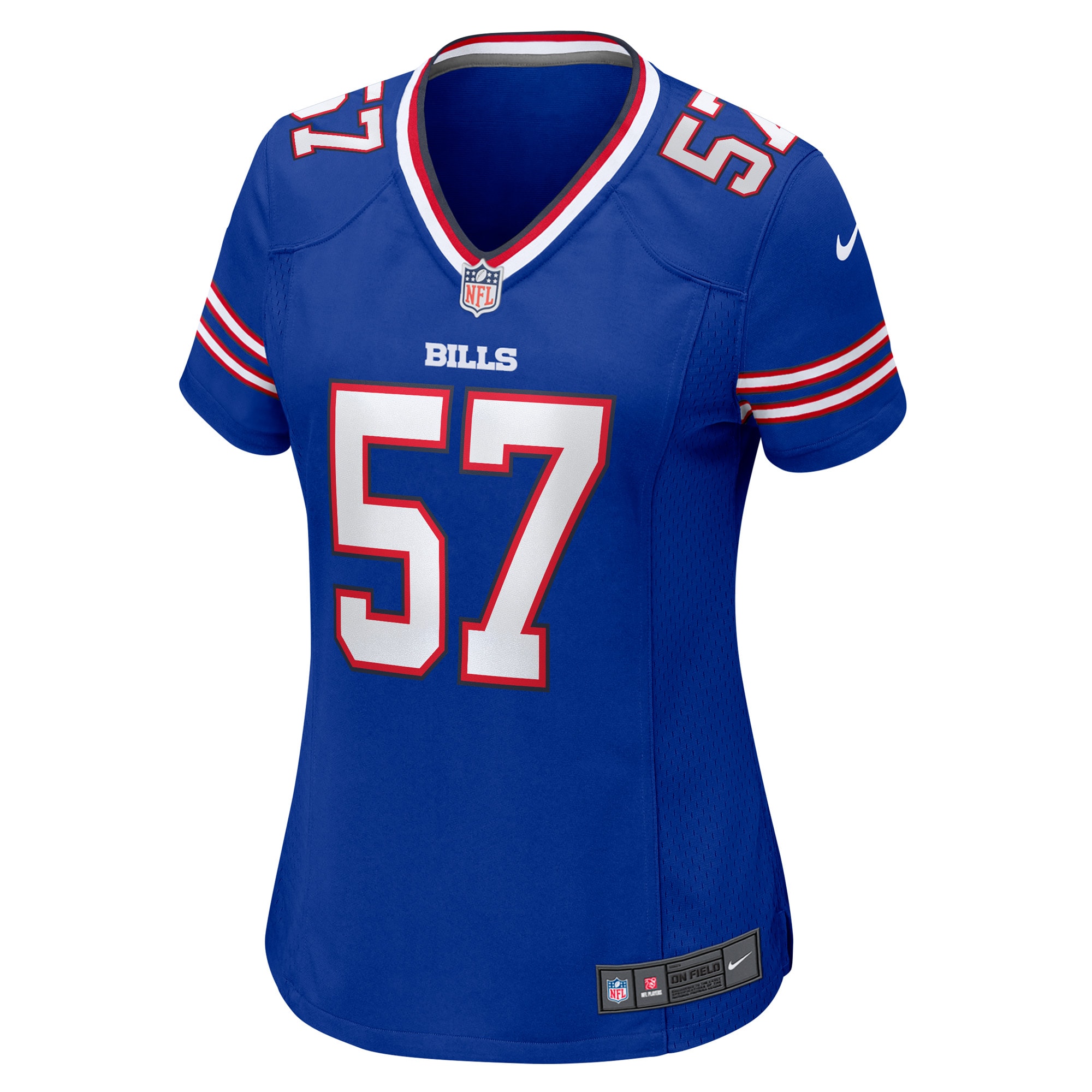 Buffalo Bills A.J. Epenesa Royal Game NFL Jersey Women's