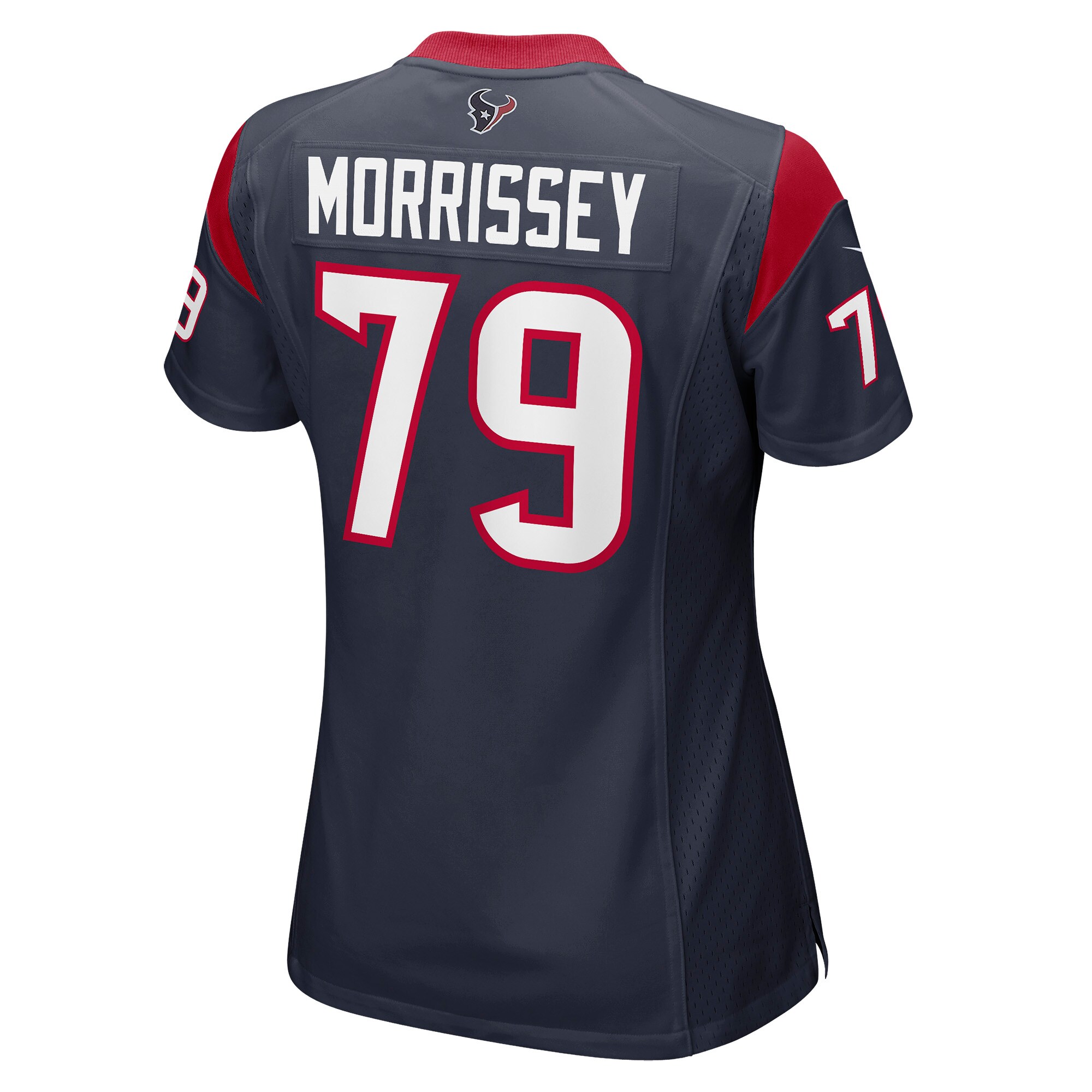 Houston Texans Jimmy Morrissey Navy Game NFL Jersey Women's