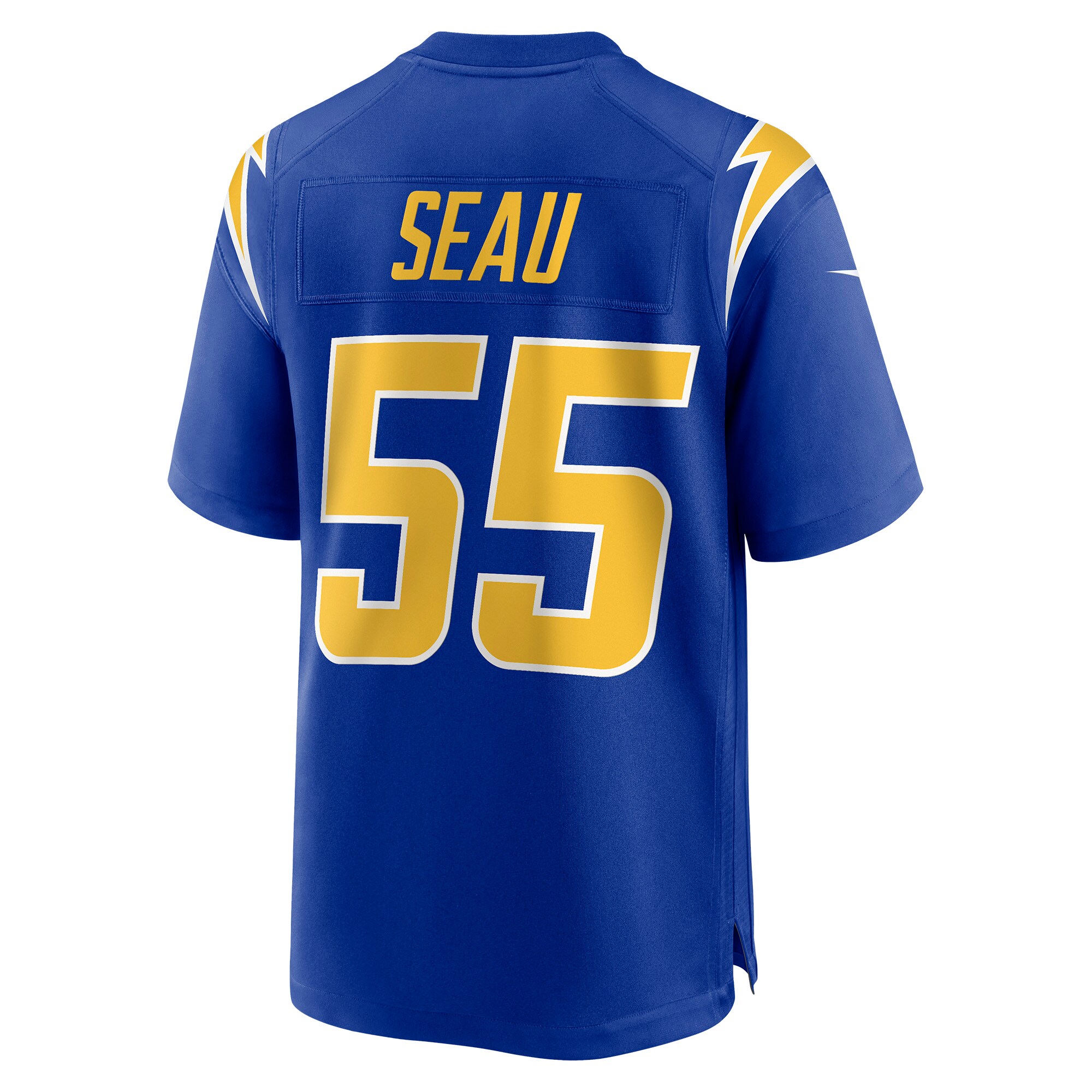 Los Angeles Chargers Junior Seau Royal Retired Player Alternate Game NFL Jersey Men's