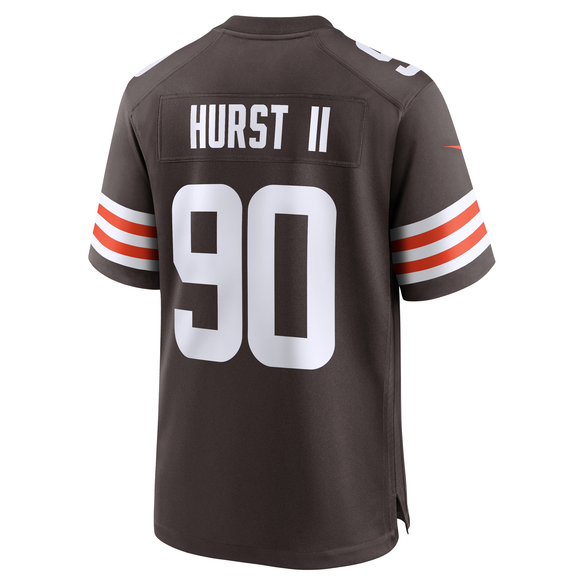 Cleveland Browns Maurice Hurst II Brown Team Game NFL Jersey Men's