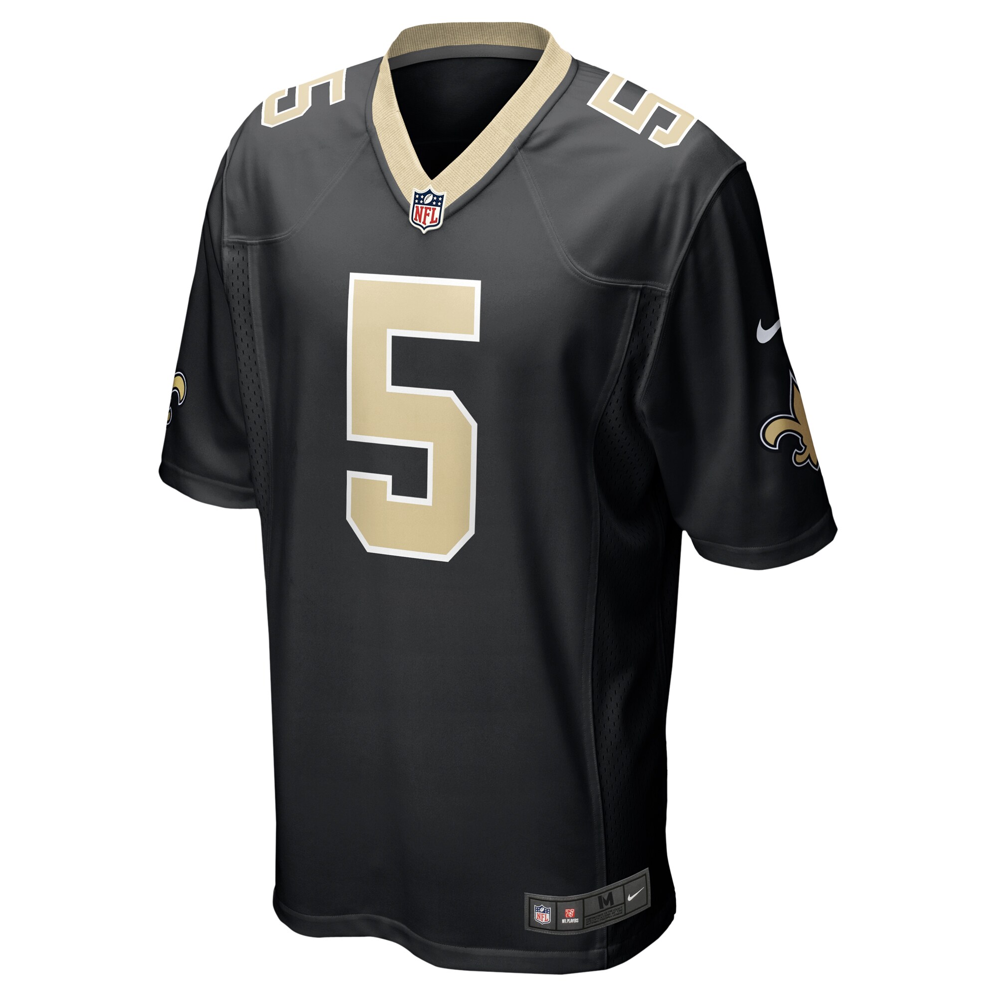 New Orleans Saints Will Harris Black Game NFL Jersey Men's