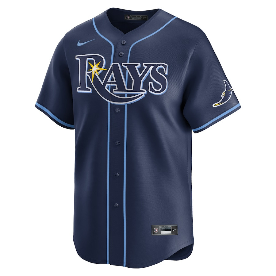 Tampa Bay Rays Away Limited Navy MLB Jersey Men's