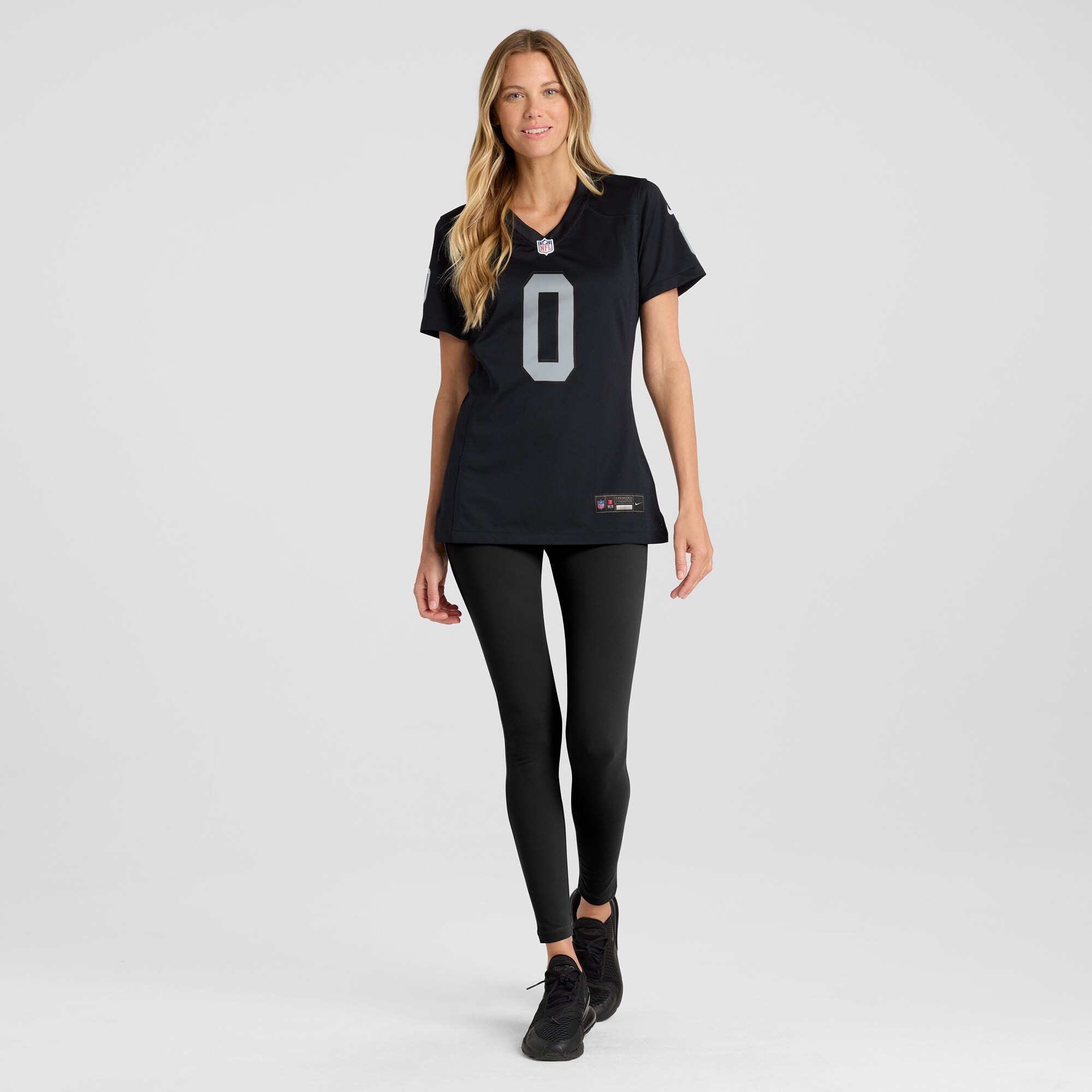 Las Vegas Raiders Jakorian Bennett Black Team Game NFL Jersey Women's
