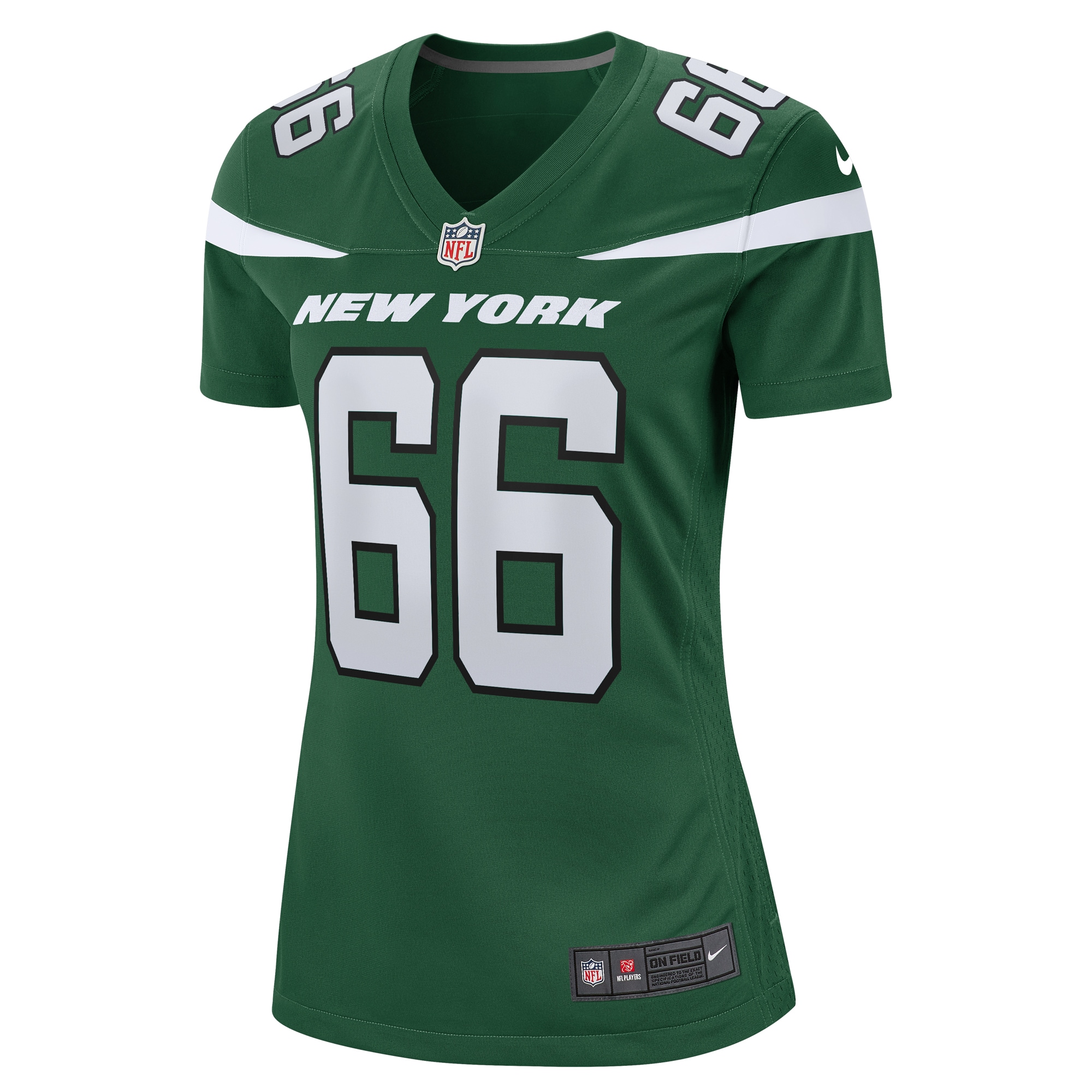 New York Jets Joe Tippmann Gotham Green Game NFL Jersey Women's
