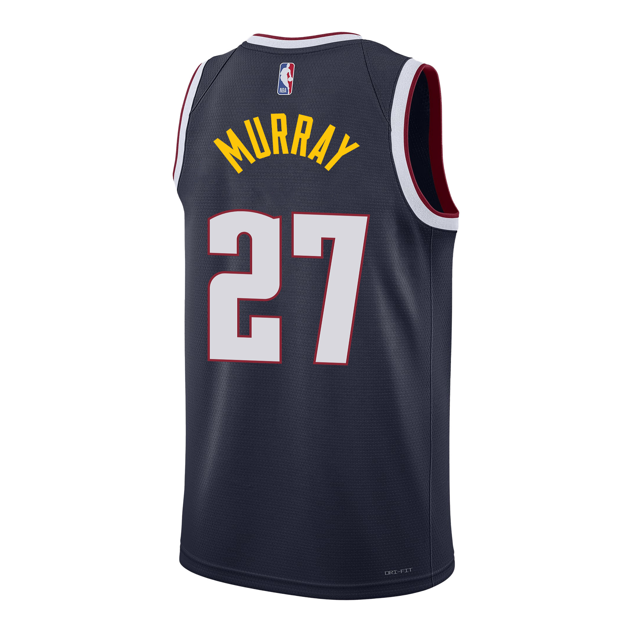 Jamal Murray 27 Denver Nuggets Rising Star 2023 Champions Swingman Black NBA Jersey Men's