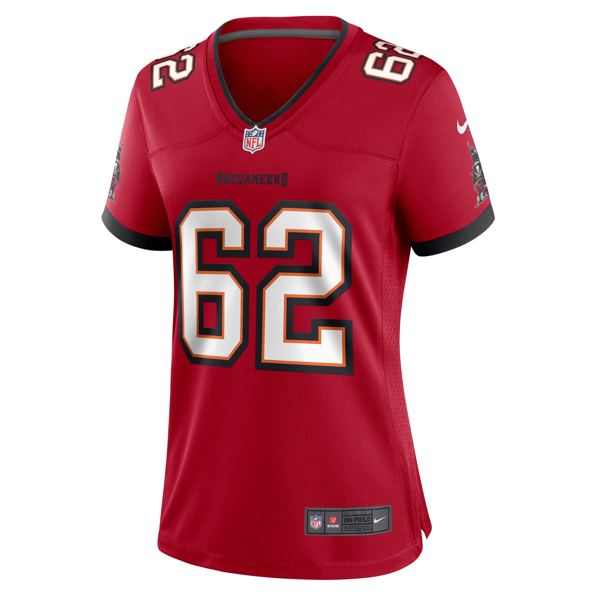 Tampa Bay Buccaneers Graham Barton Red Game NFL Jersey Women's