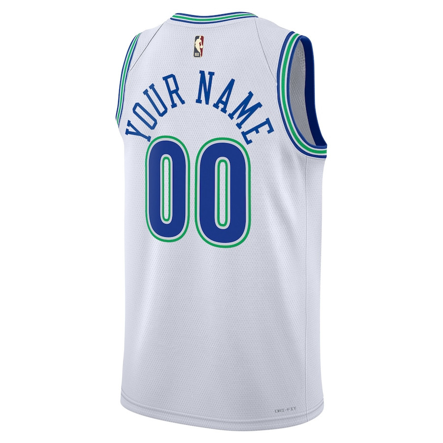 Minnesota Timberwolves Hardwood Classic Edition Swingman Custom White NBA Jersey Men's