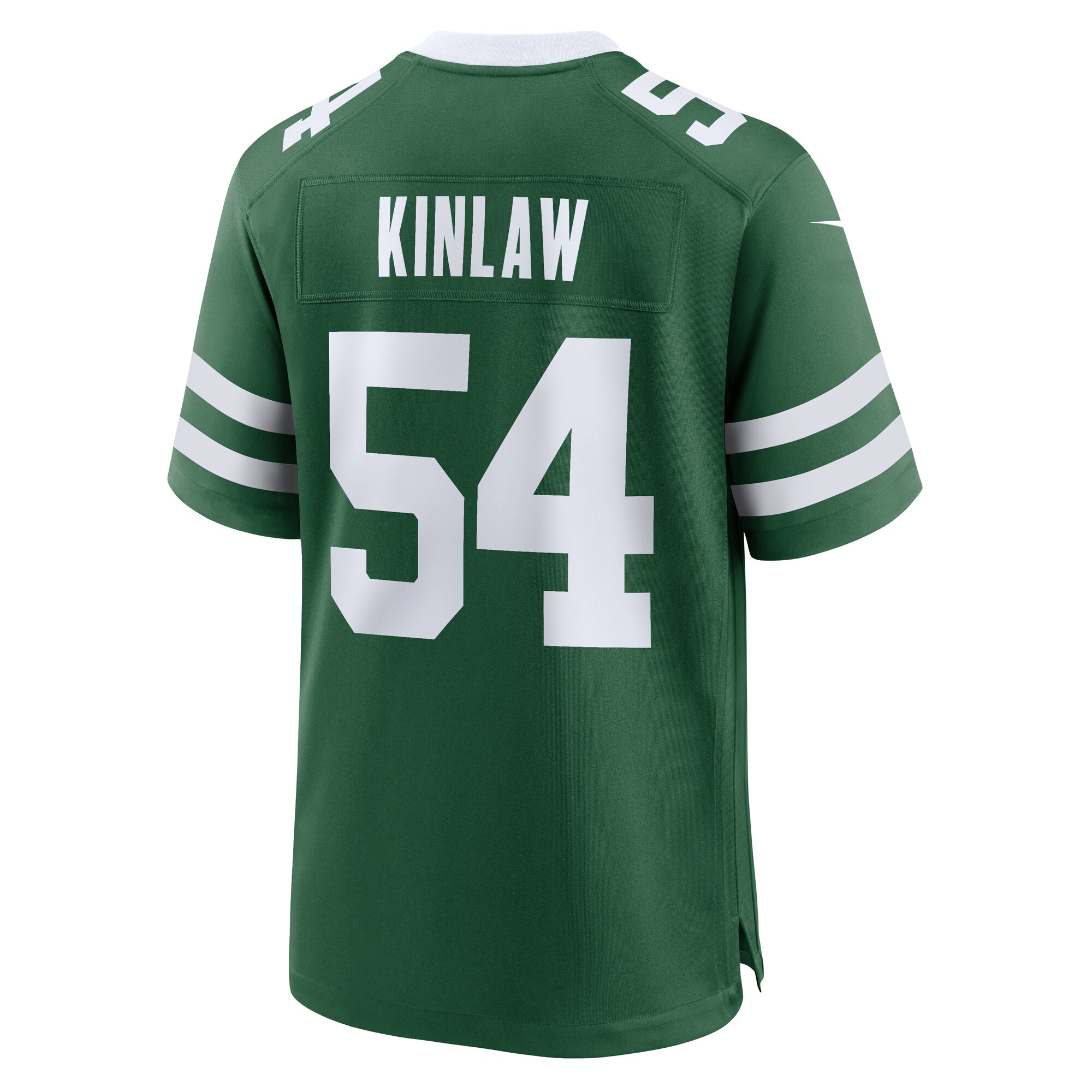 New York Jets Javon Kinlaw Legacy Green Team Game NFL Jersey Men's