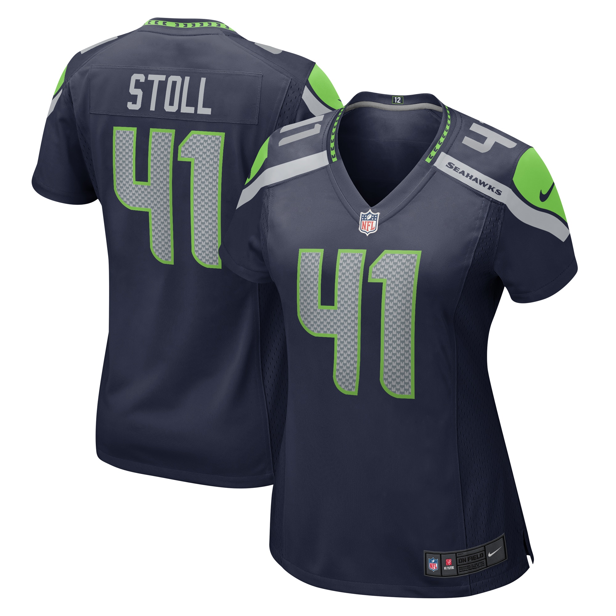 Chris Stoll Seattle Seahawks Nike Women's Game Jersey - College Navy