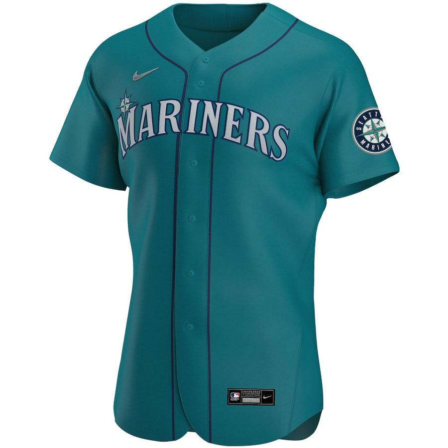 Shohei Ohtani 17 Seattle Mariners Alternate Elite Aqua MLB Jersey Men's