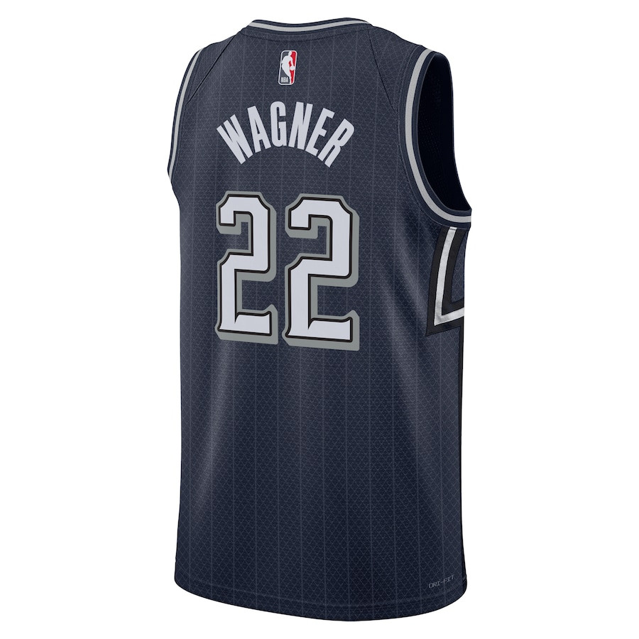 Franz Wagner 22 Orlando Magicc 2023/24 City Edition Swingman Navy NBA Jersey Men's