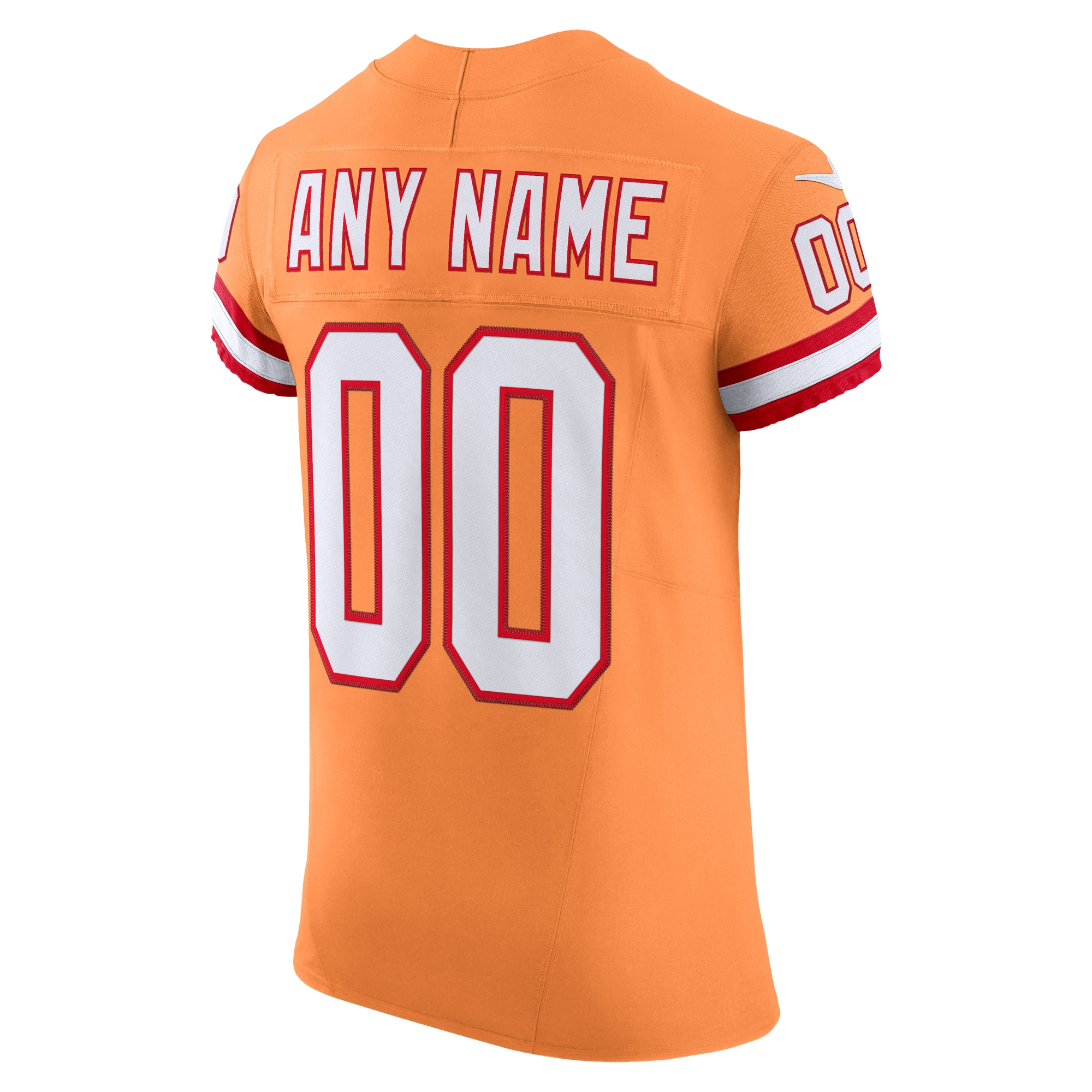 Tampa Bay Buccaneers Orange Vapor F.U.S.E. Elite Custom NFL Jersey Men's