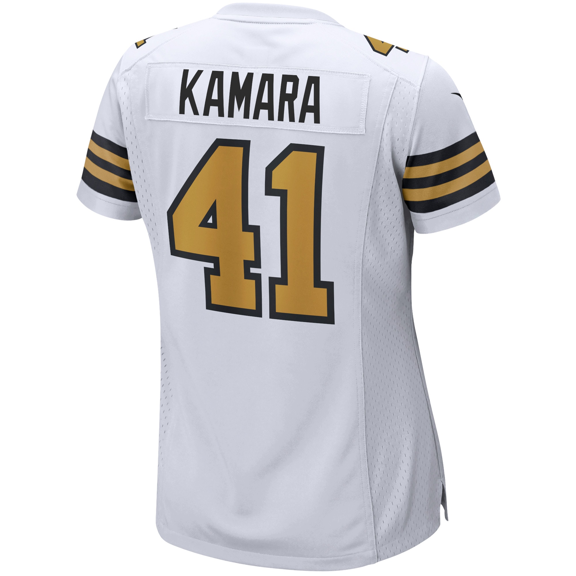 New Orleans Saints Alvin Kamara White Alternate Game Player NFL Jersey Women's