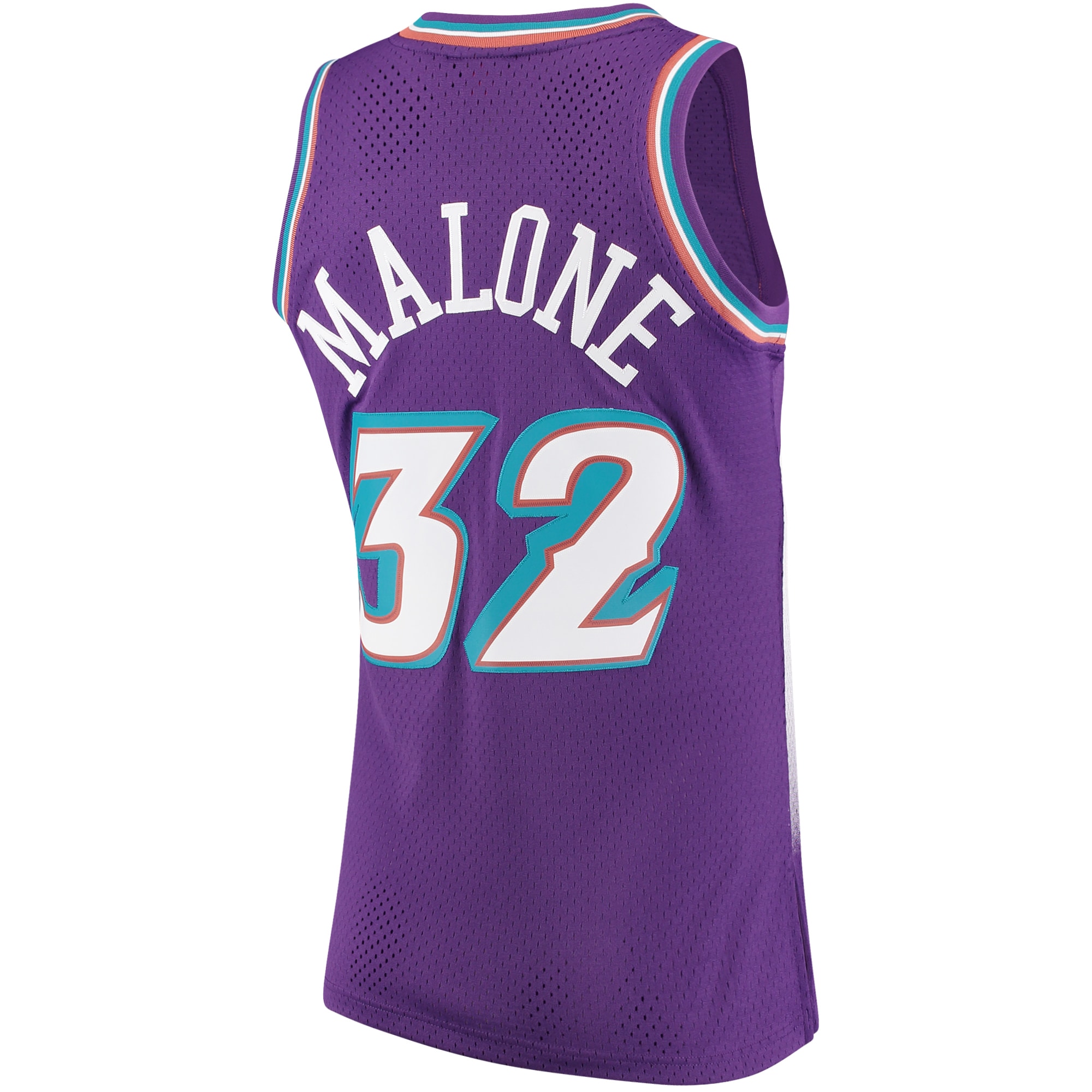 Mitchell Ness Karl Malone Purple Utah Jazz 1996-97 Hardwood Classics Swingman NBA Jersey Men's