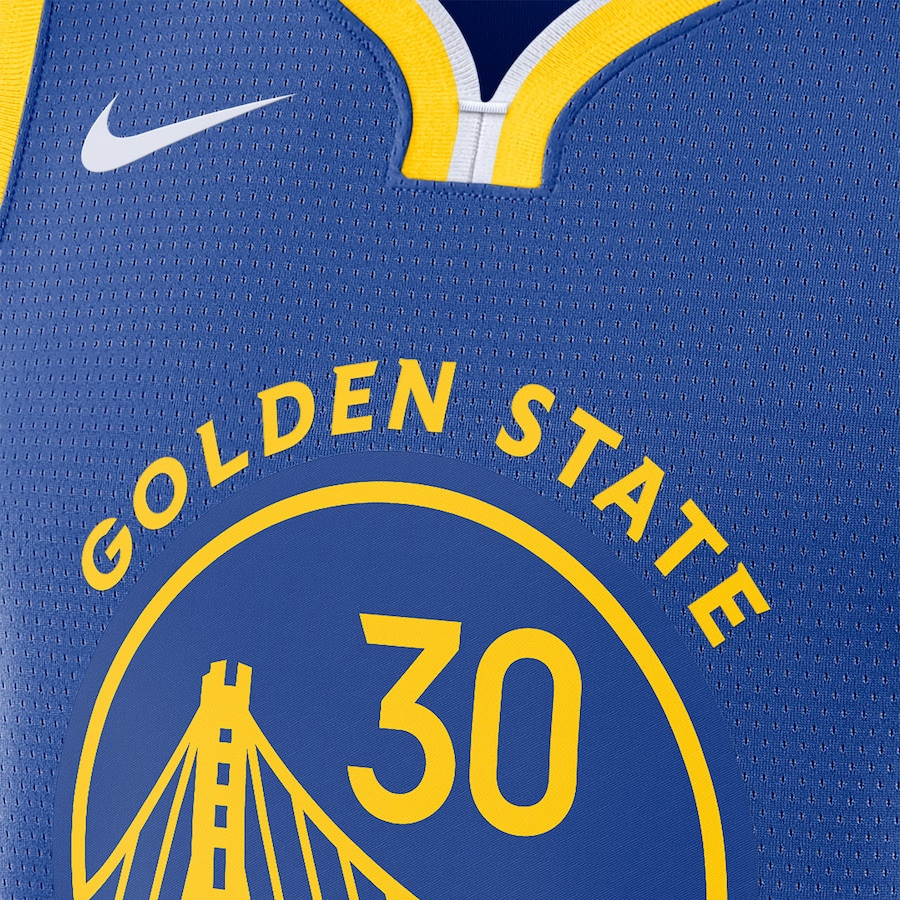 Stephen Curry 30 Golden State Warriors Swingman Icon Swingman Royal NBA Jersey Men's
