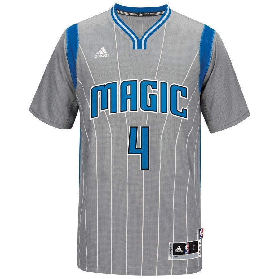 Elfrid Payton Orlando Magicc Pride Swingman Climacool Gray NBA Jersey Men's
