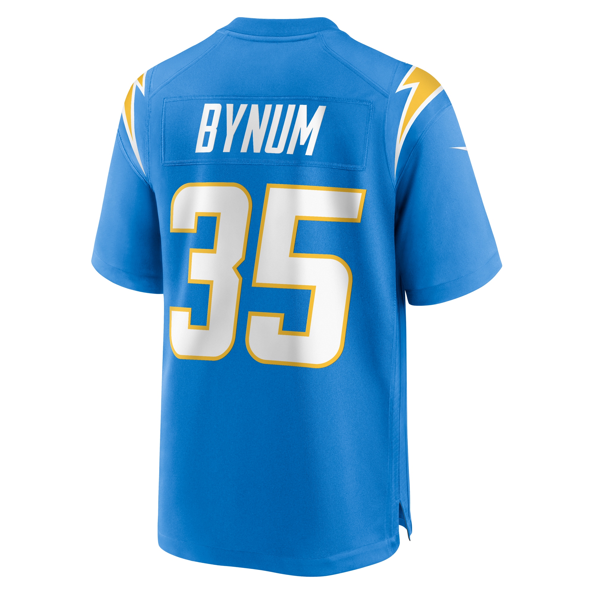 Los Angeles Chargers Terrell Bynum Powder Blue Team Game NFL Jersey Men's