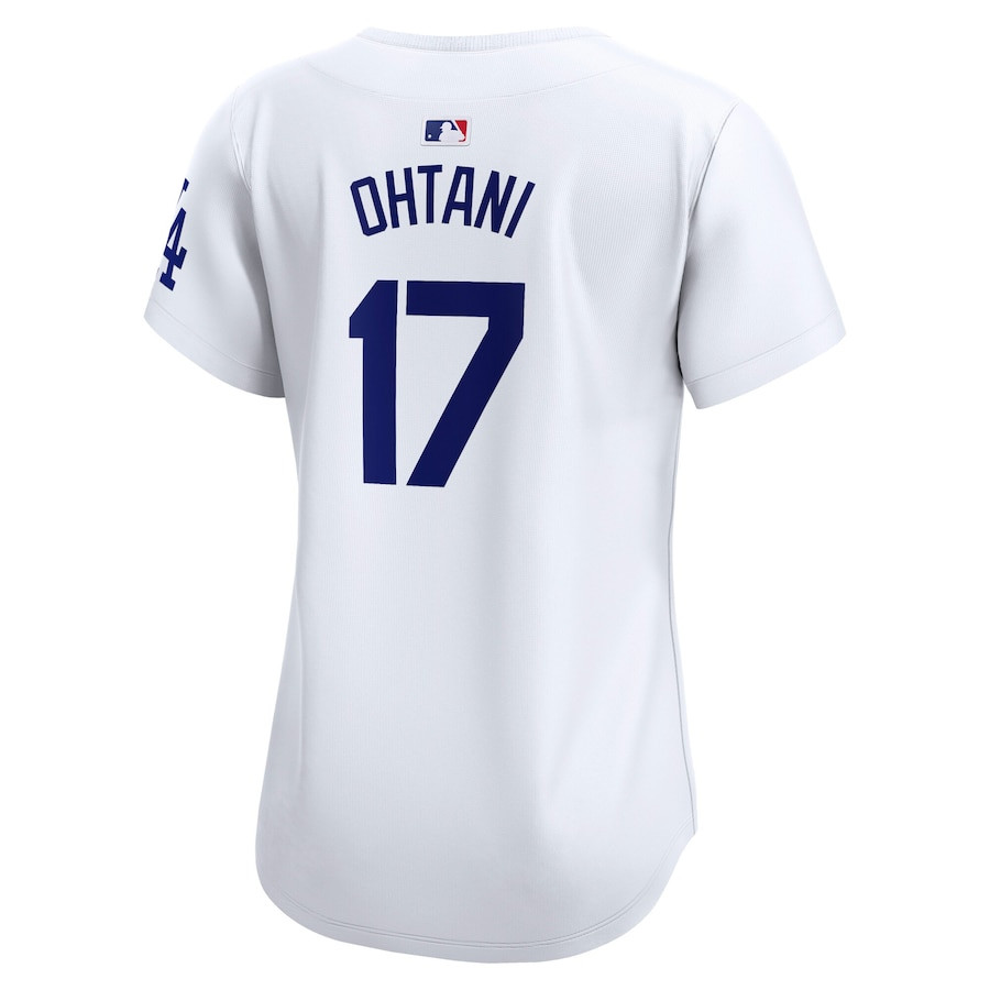 Shohei Ohtani 17 Los Angeles Dodgers 2024 World Series Limited Player White MLB Jersey Women's