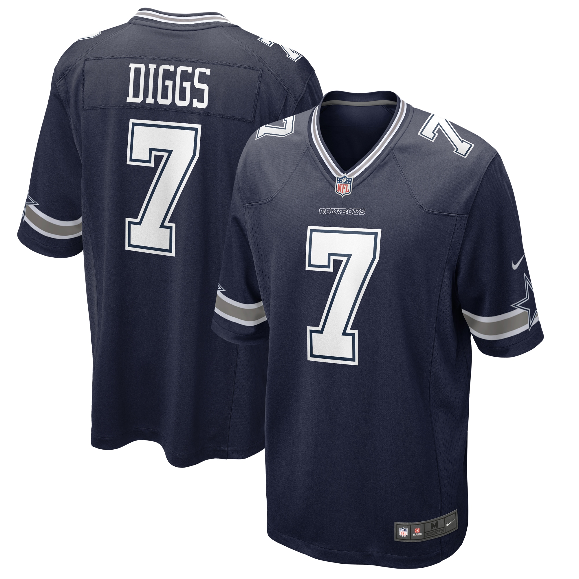 Dallas Cowboys Trevon Diggs Navy Game NFL Jersey Men's