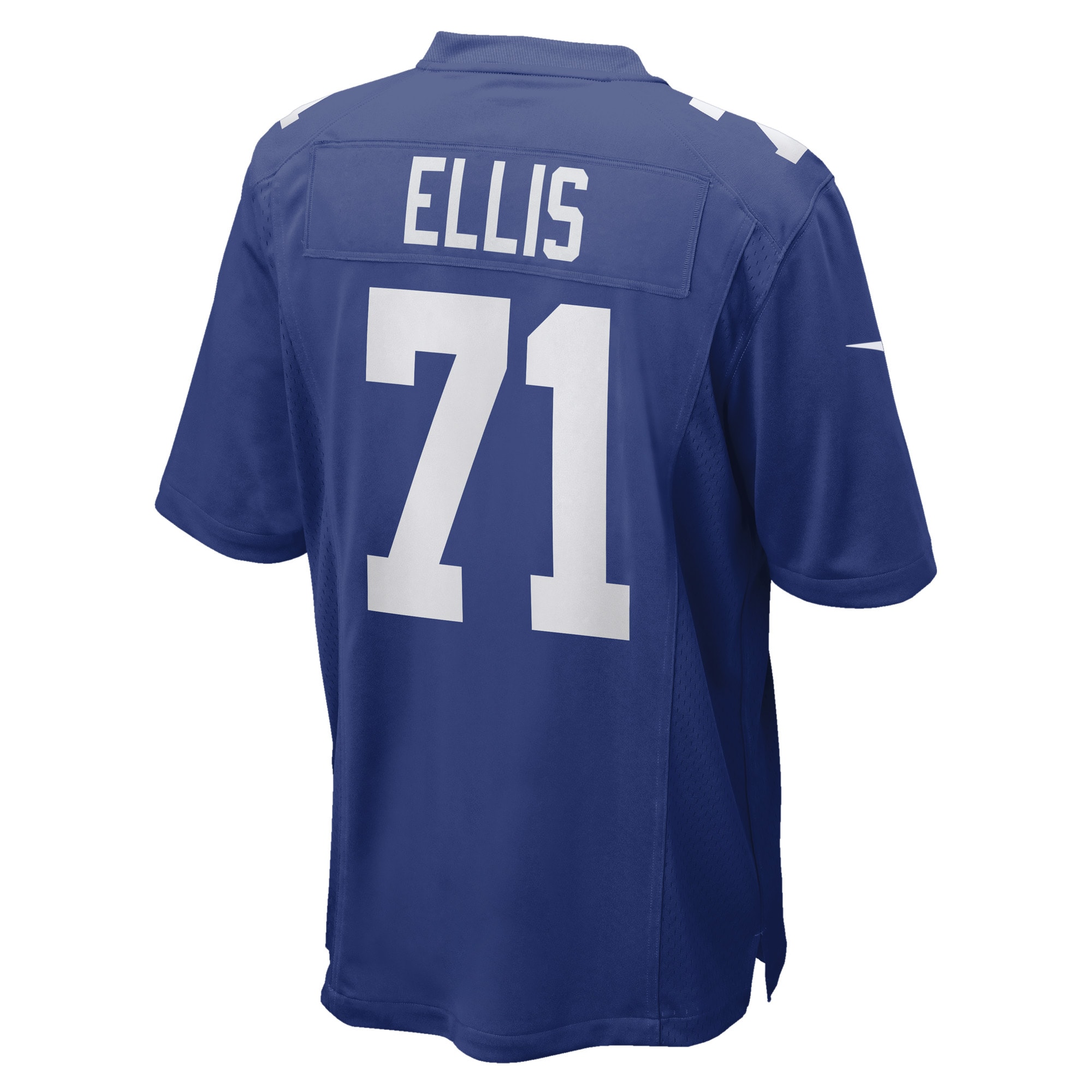 New York Giants Justin Ellis Royal Game Player NFL Jersey Men's